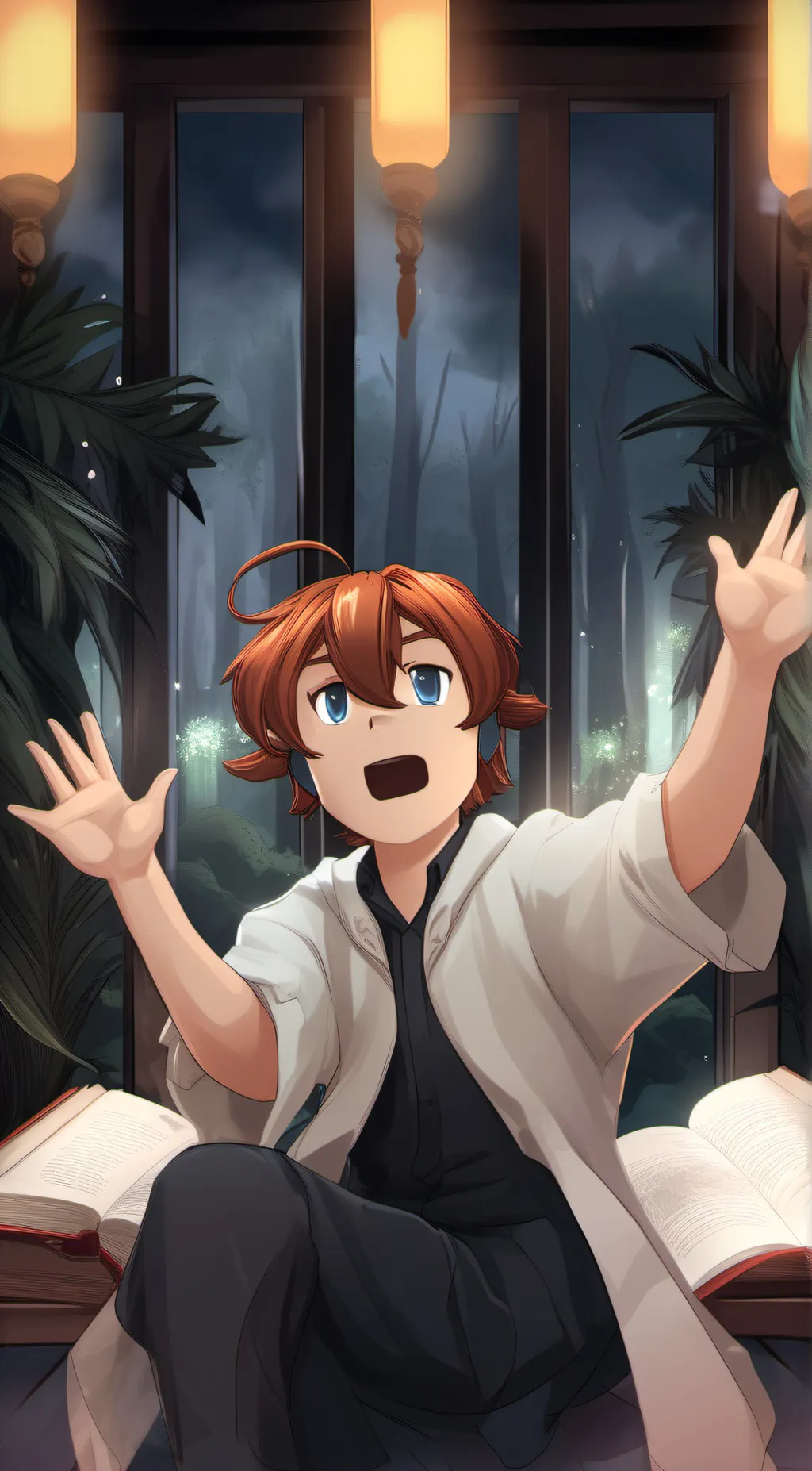 ai character: Harry background