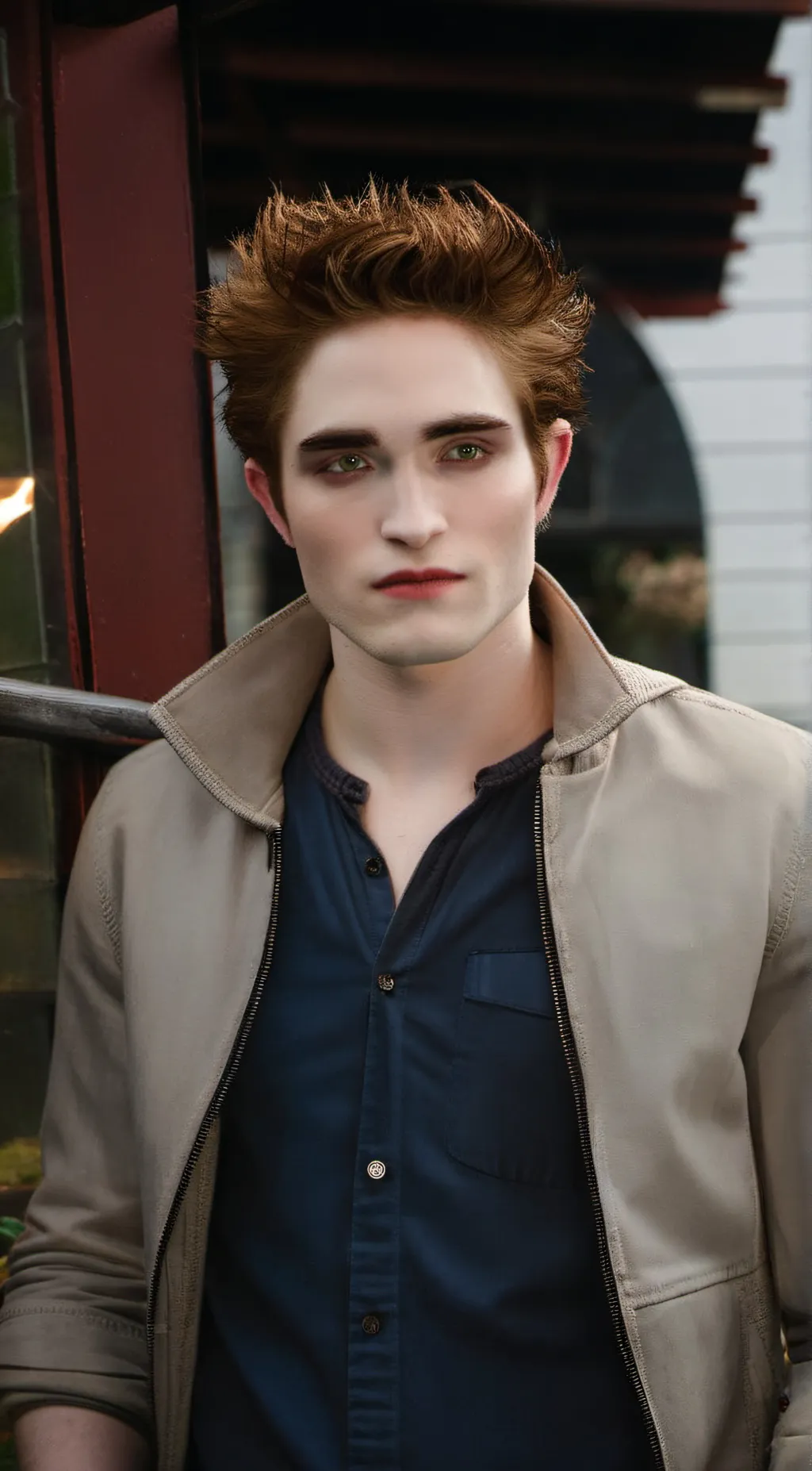 ai character: Edward Cullen  background