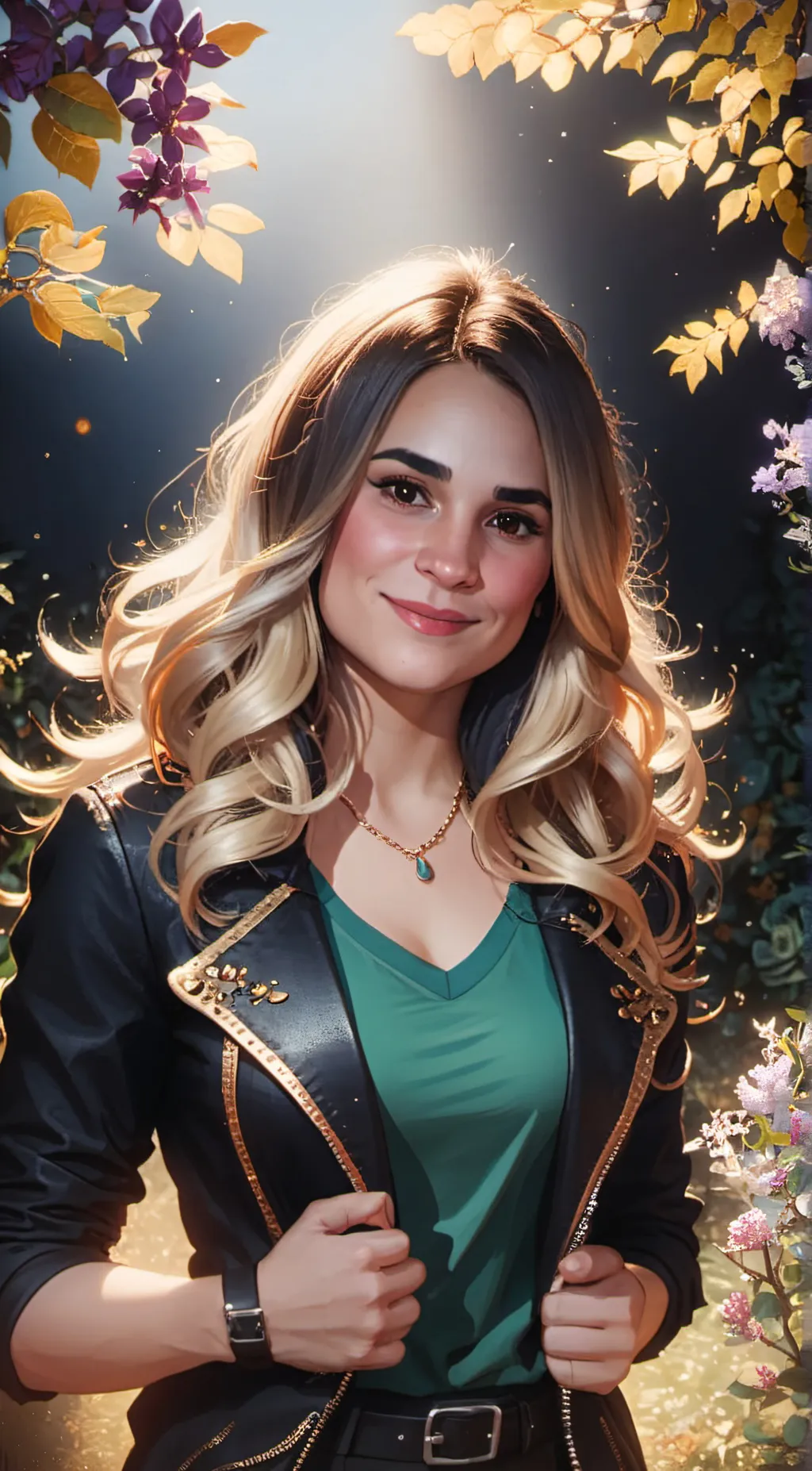 ai character: Gwen Stacy  background