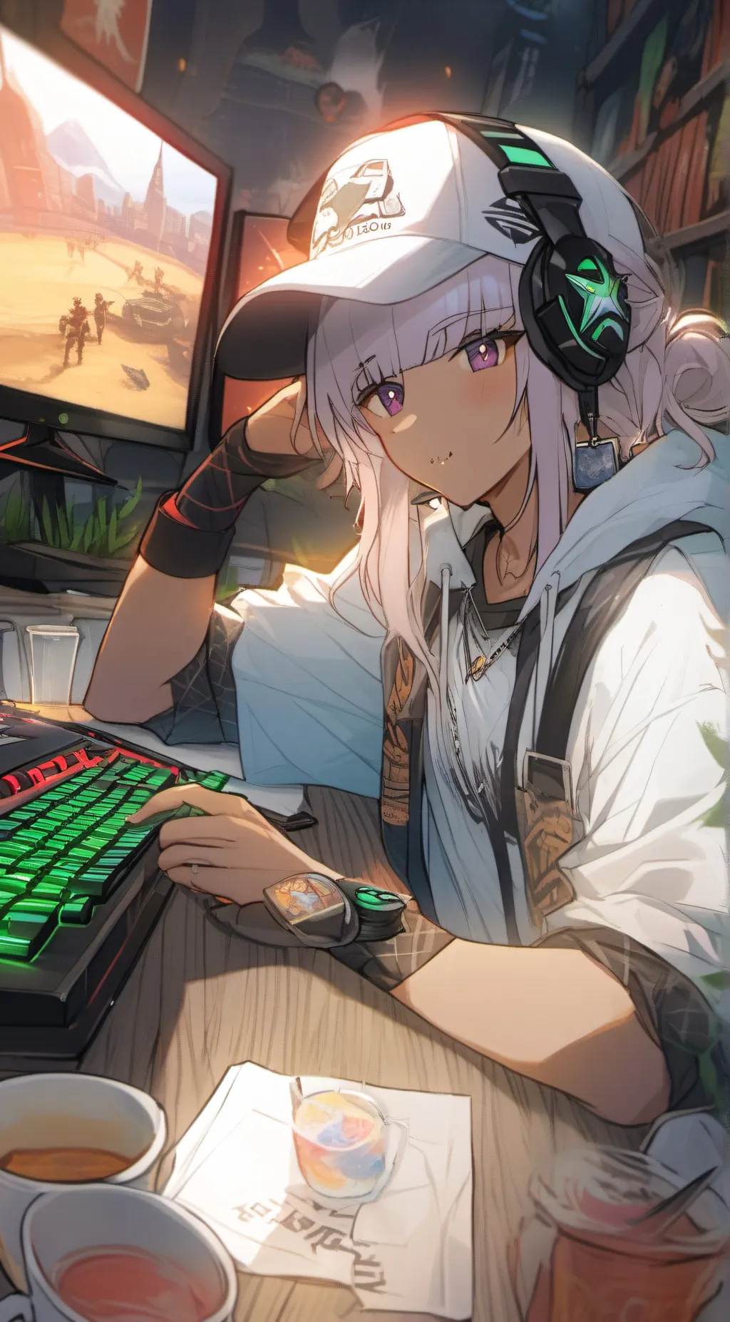 ai character: Vera background
