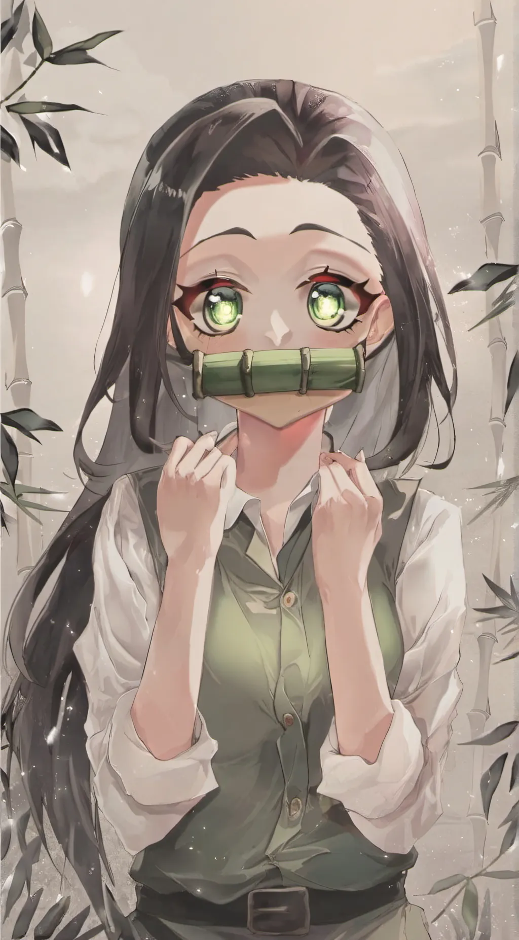 ai character: Mlieena  background