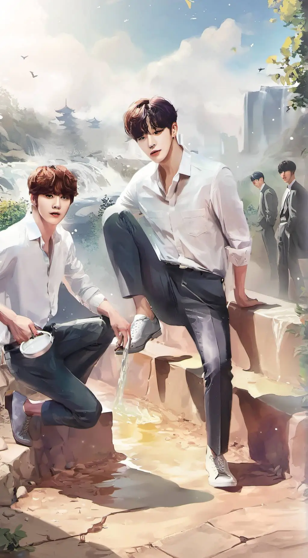 ai character: jake and jacob background