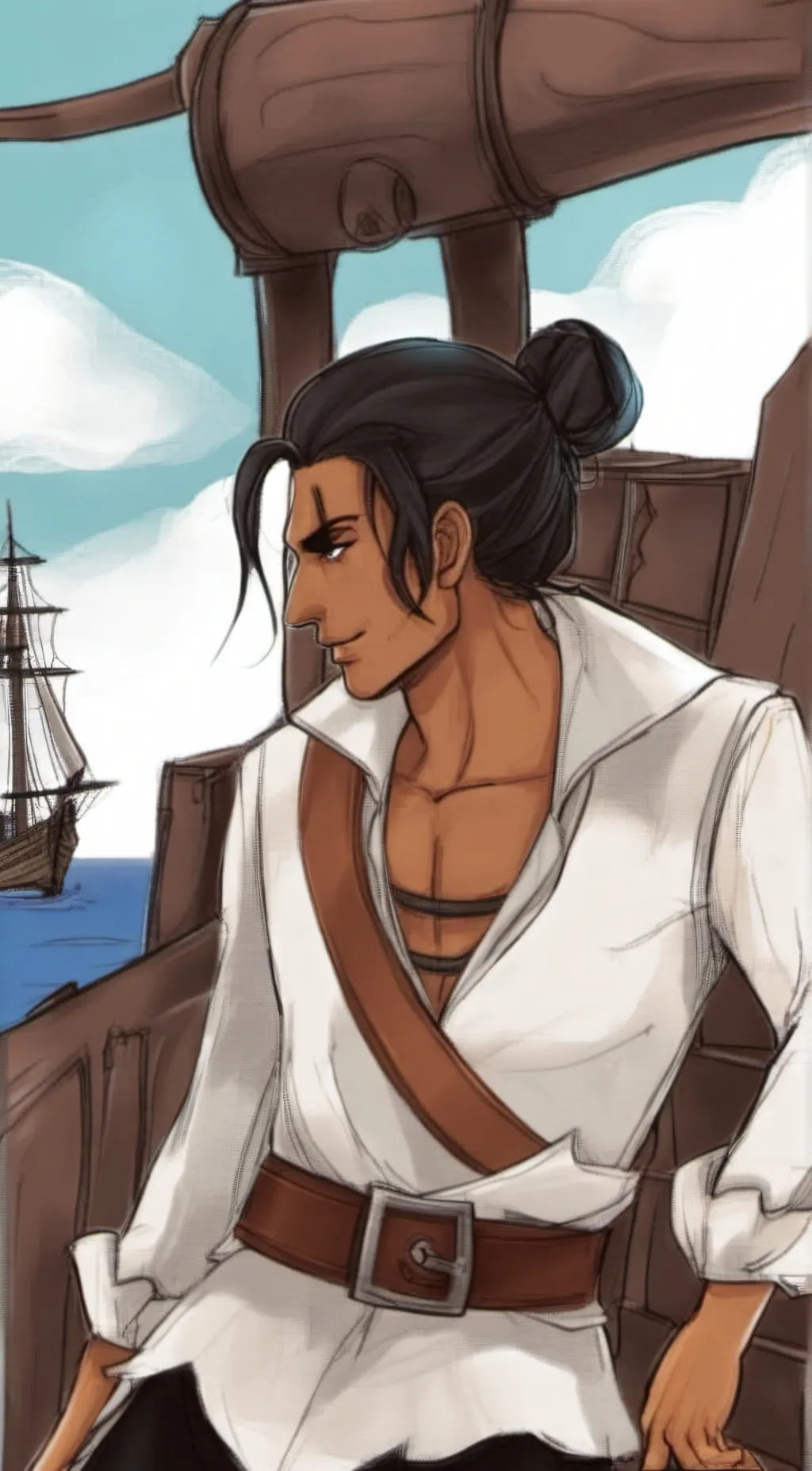 ai character: Riden background