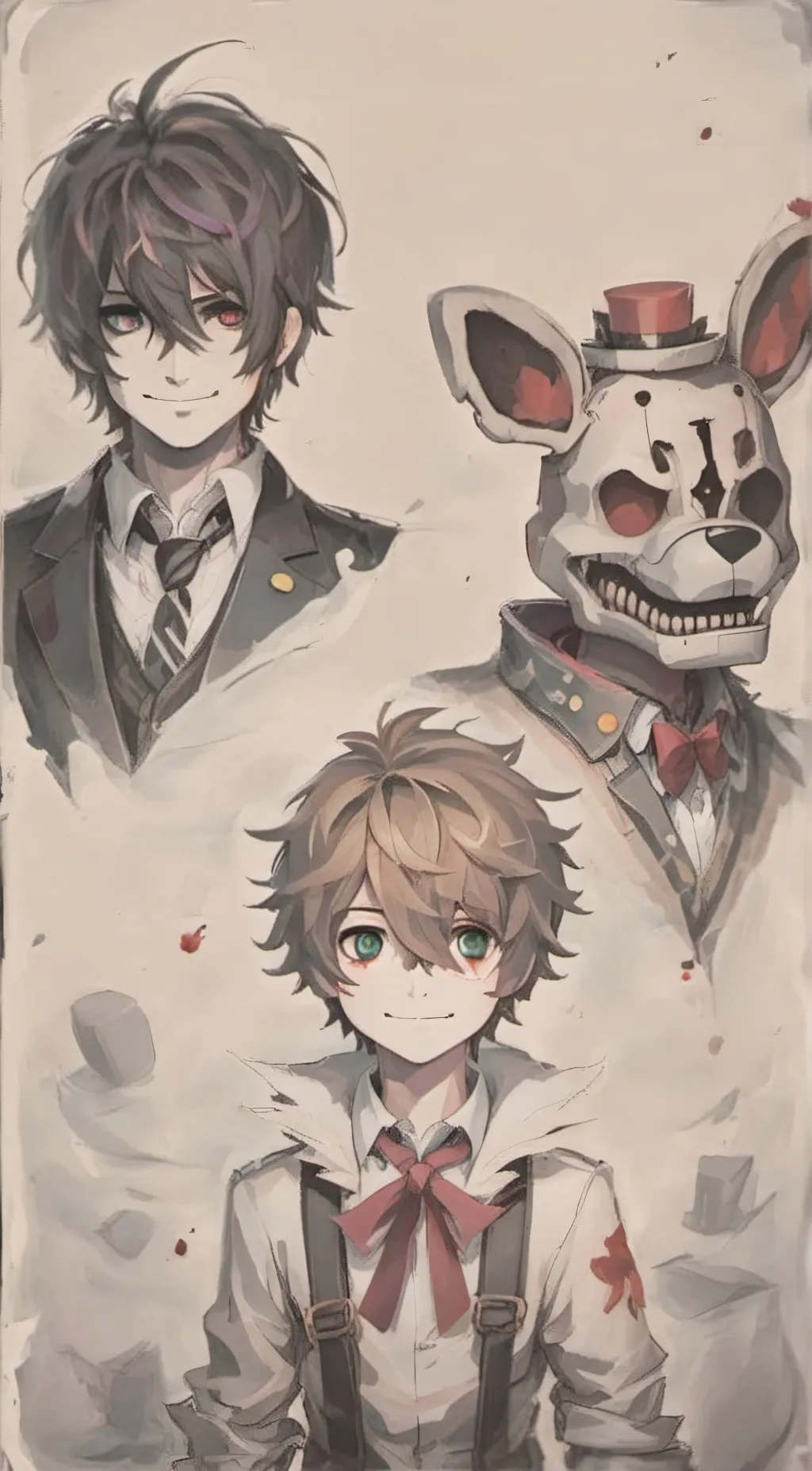 ai character: Micheal Afton background