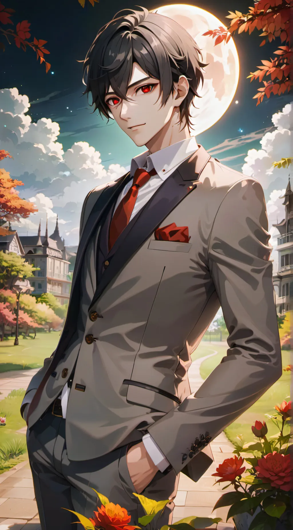 ai character: Aaron background