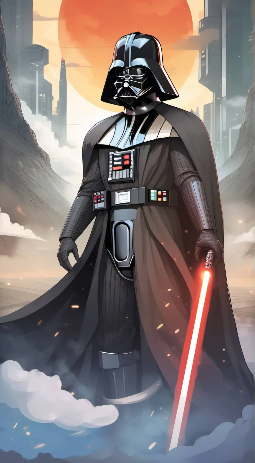 ai character: Darth Vader background