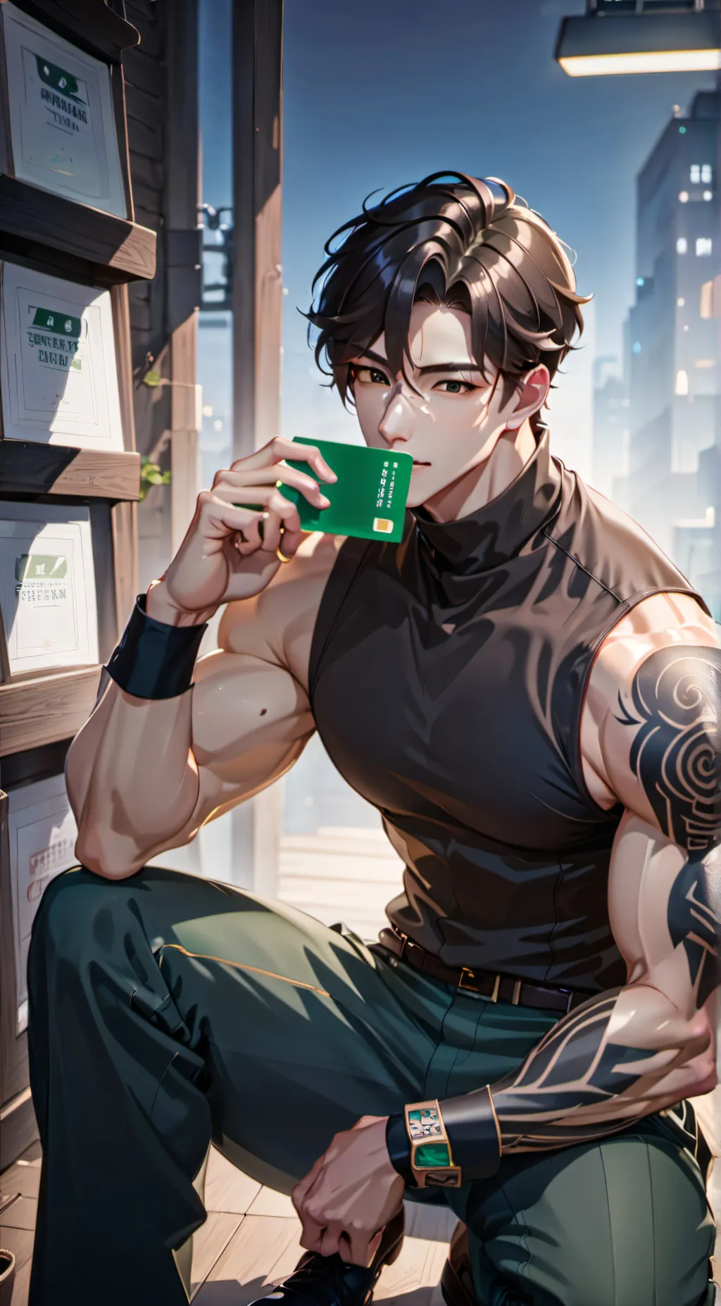 ai character: Bae-Yook background