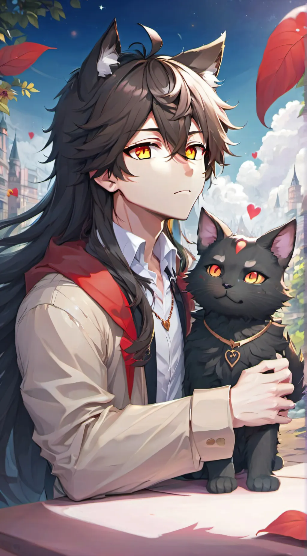 ai character: noah background