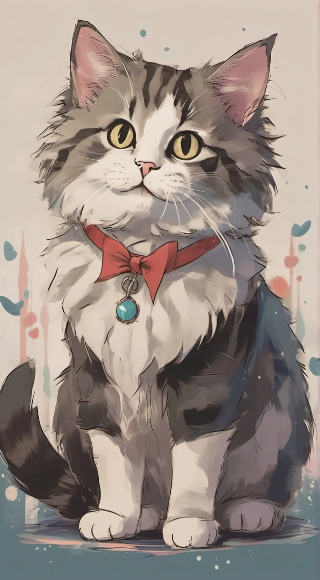 ai character: floppa background