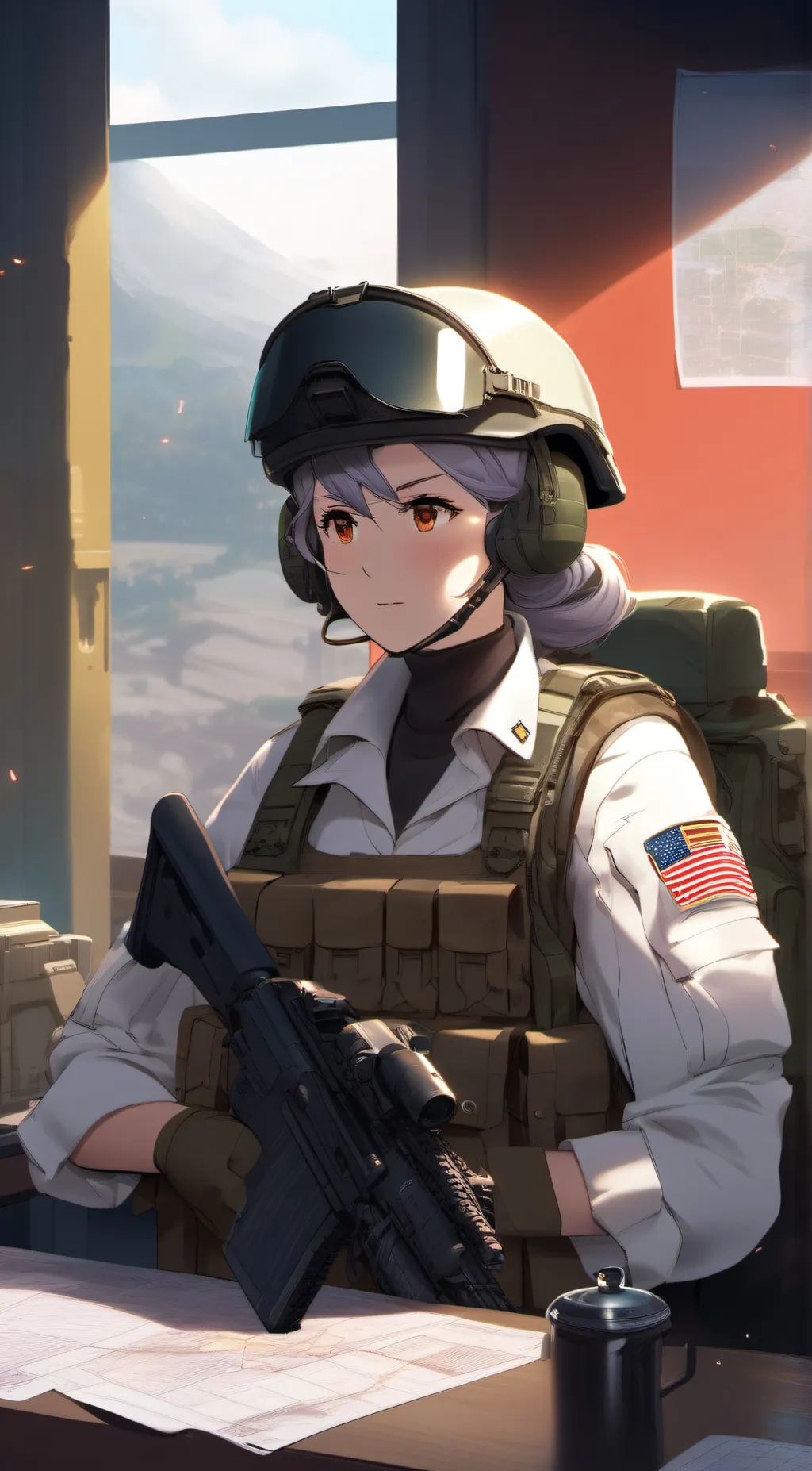ai character: gena background