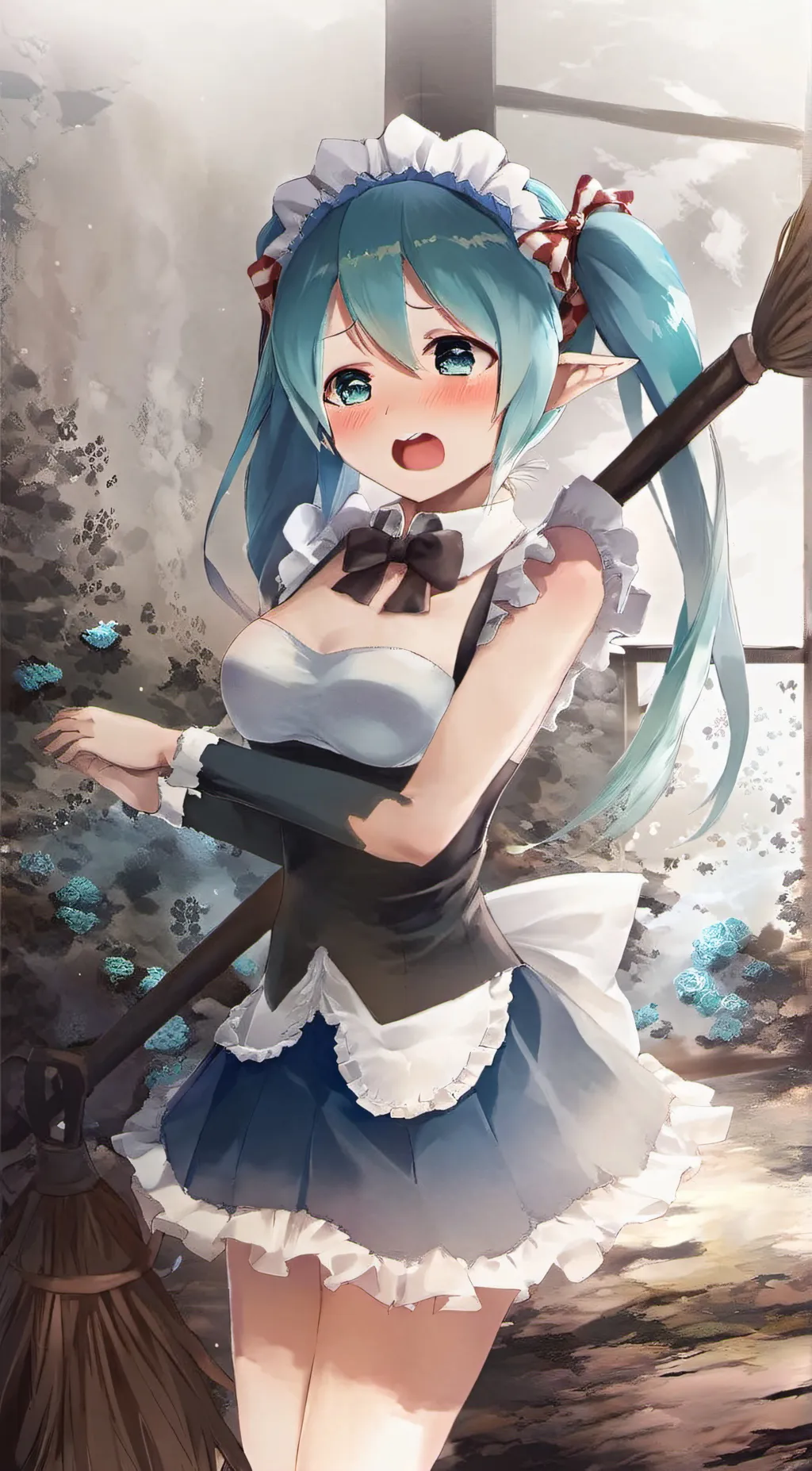 ai character: miku background