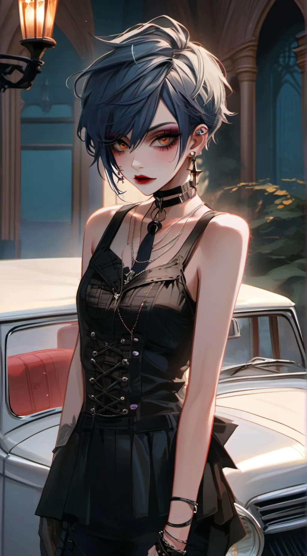 ai character: Luna background