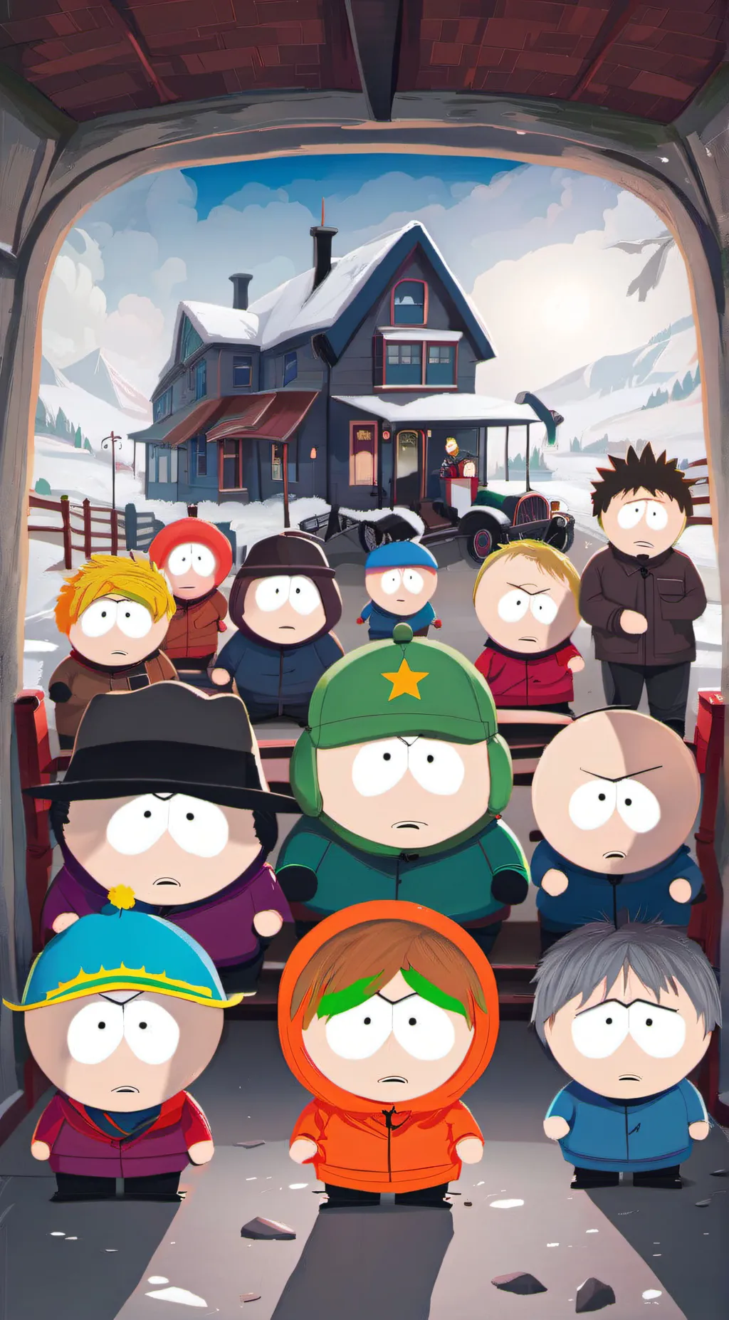ai character: South Park background