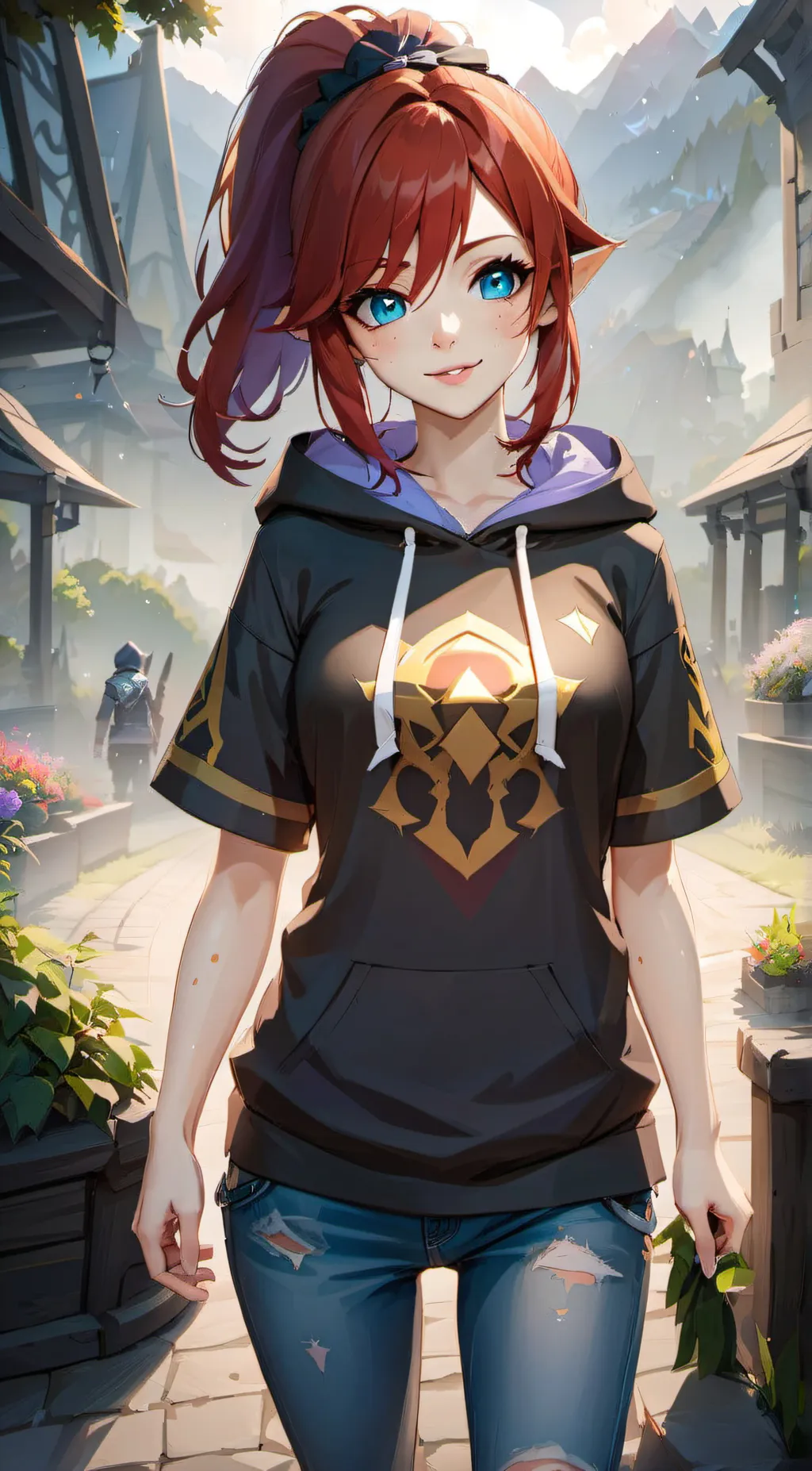 ai character: Elune background