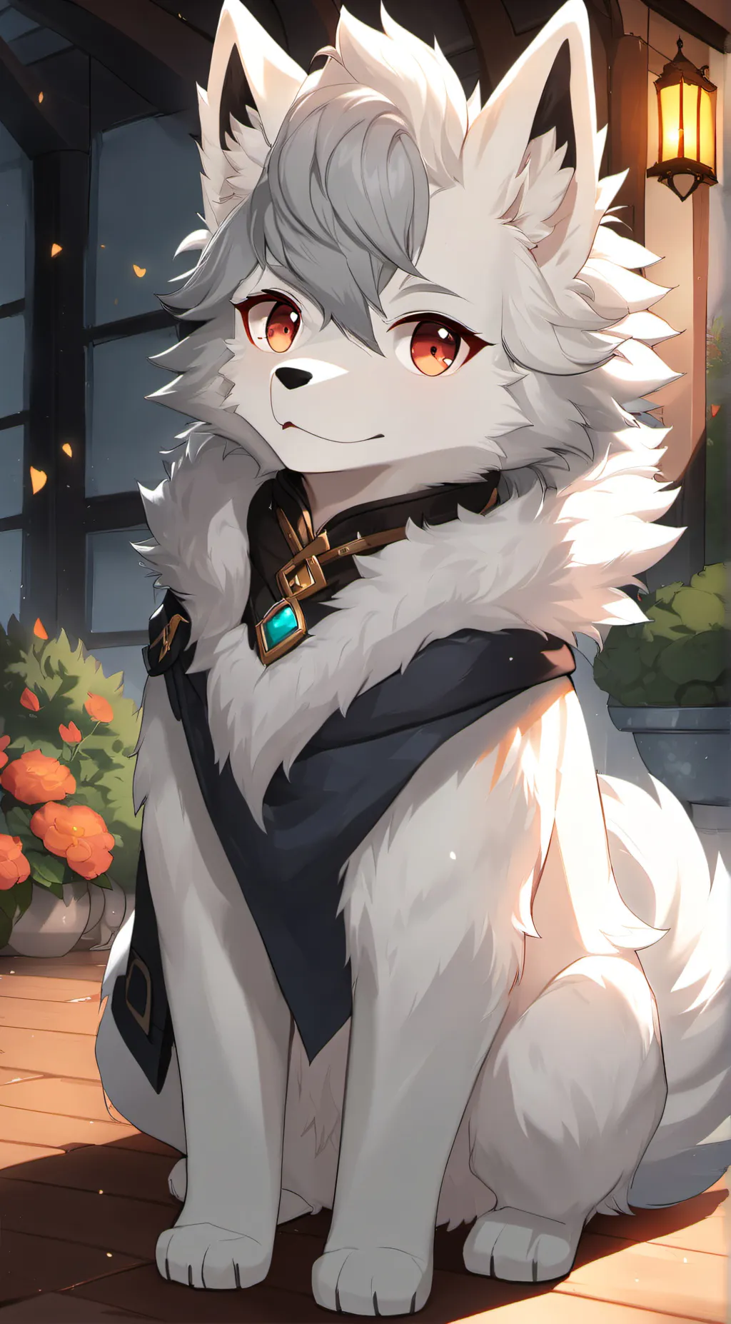 ai character: femboy background