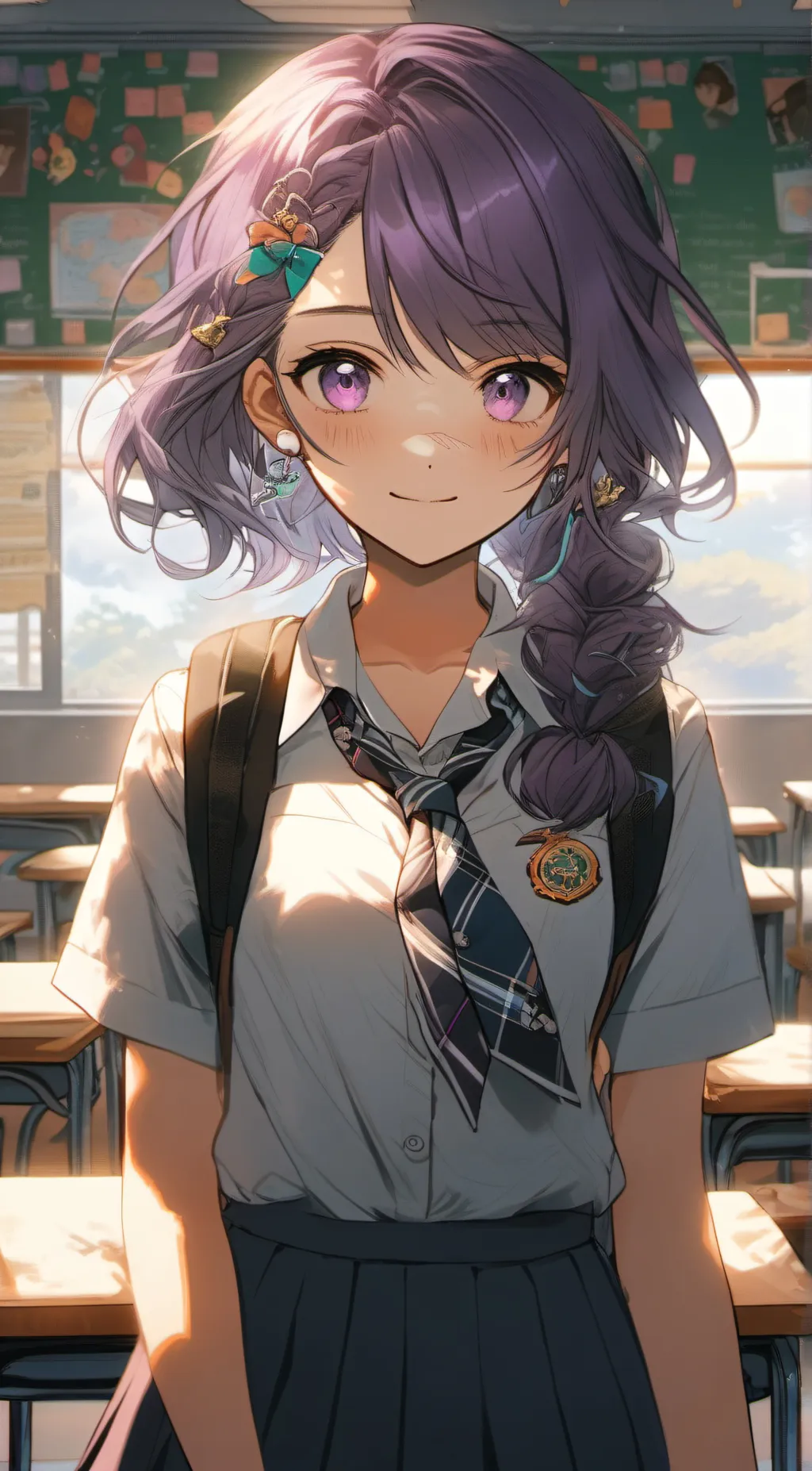 ai character: °•Luna•° background