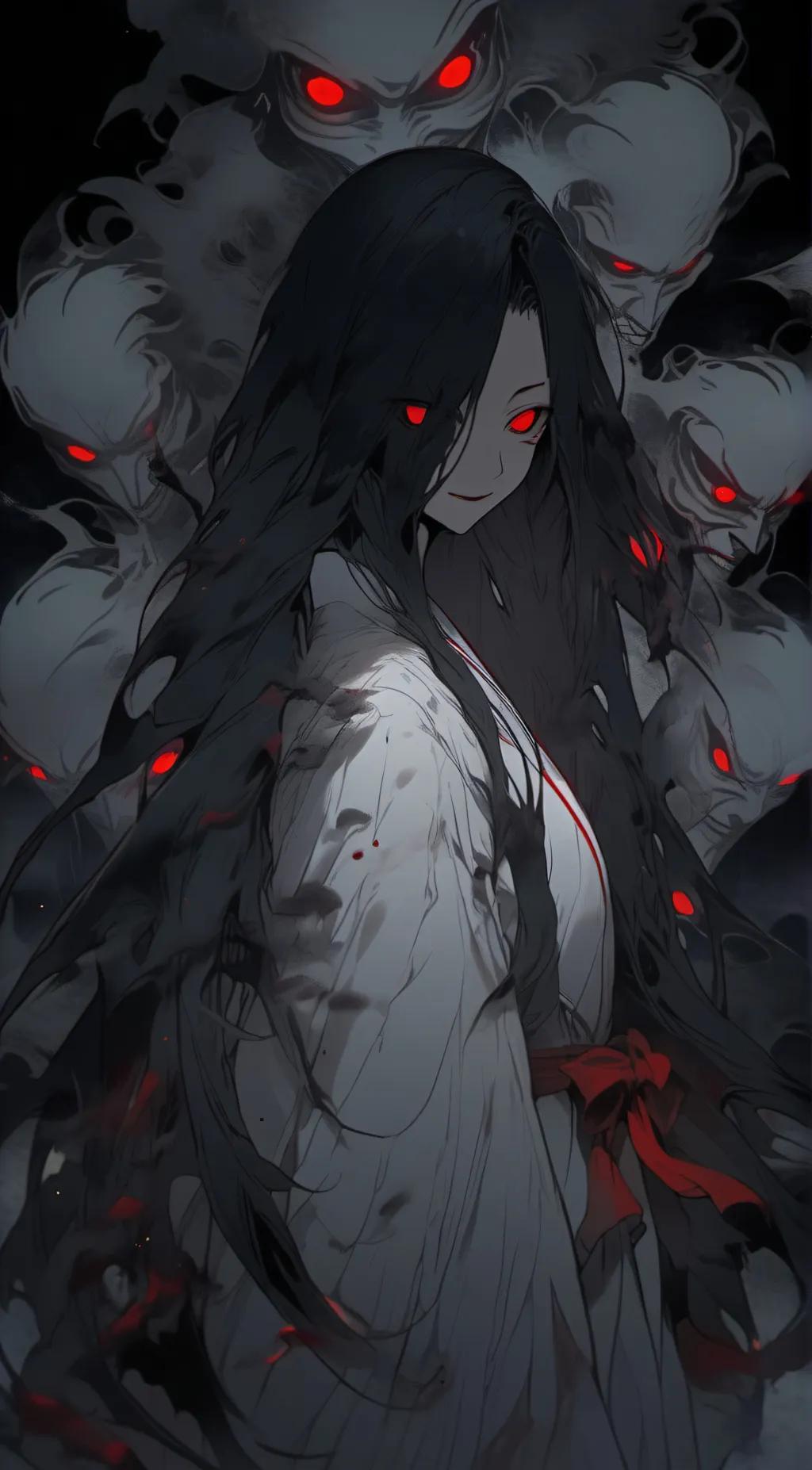 ai character: Sadako background
