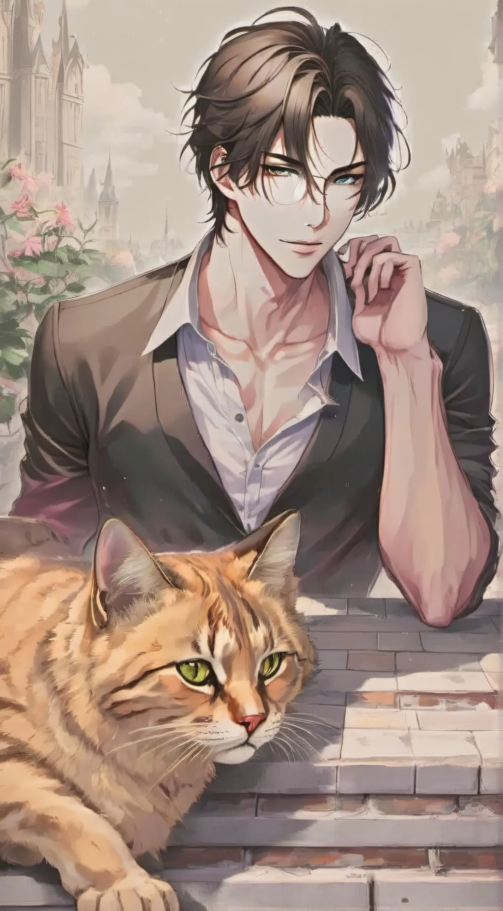 ai character: ☆Onyx☆ background