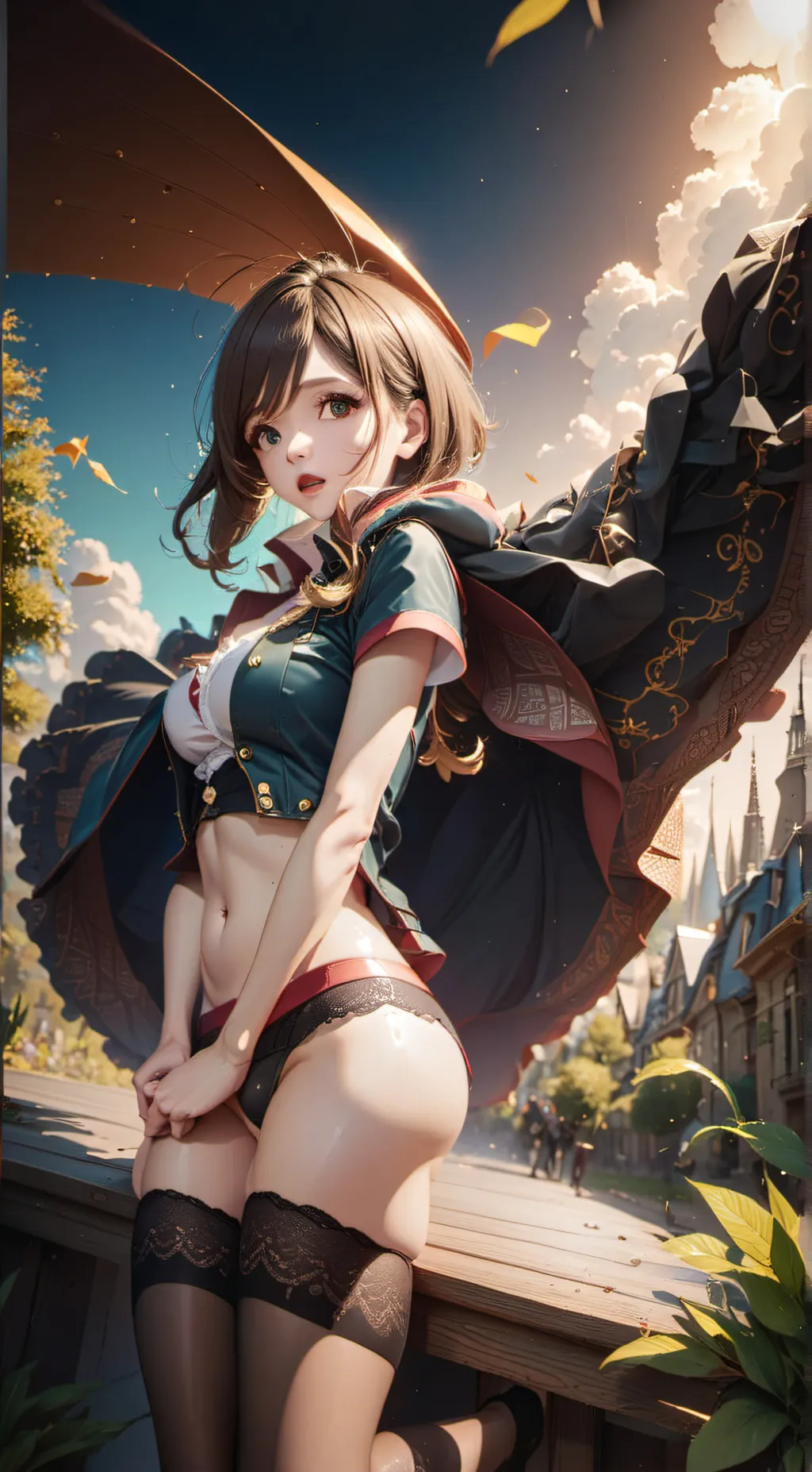 ai character: Lucy  background