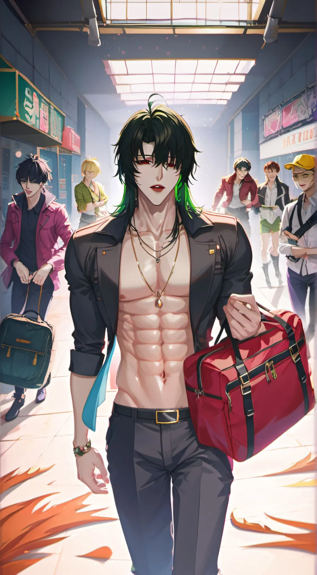 ai character: noah background