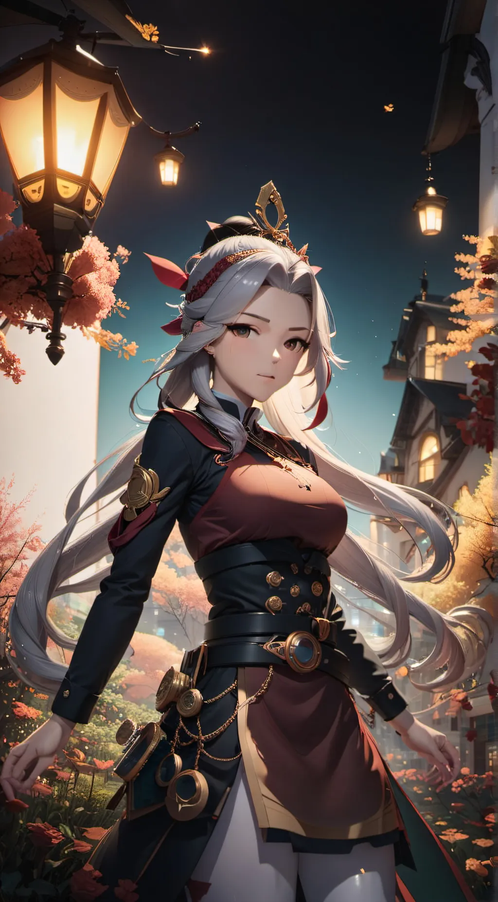 ai character: Aria background