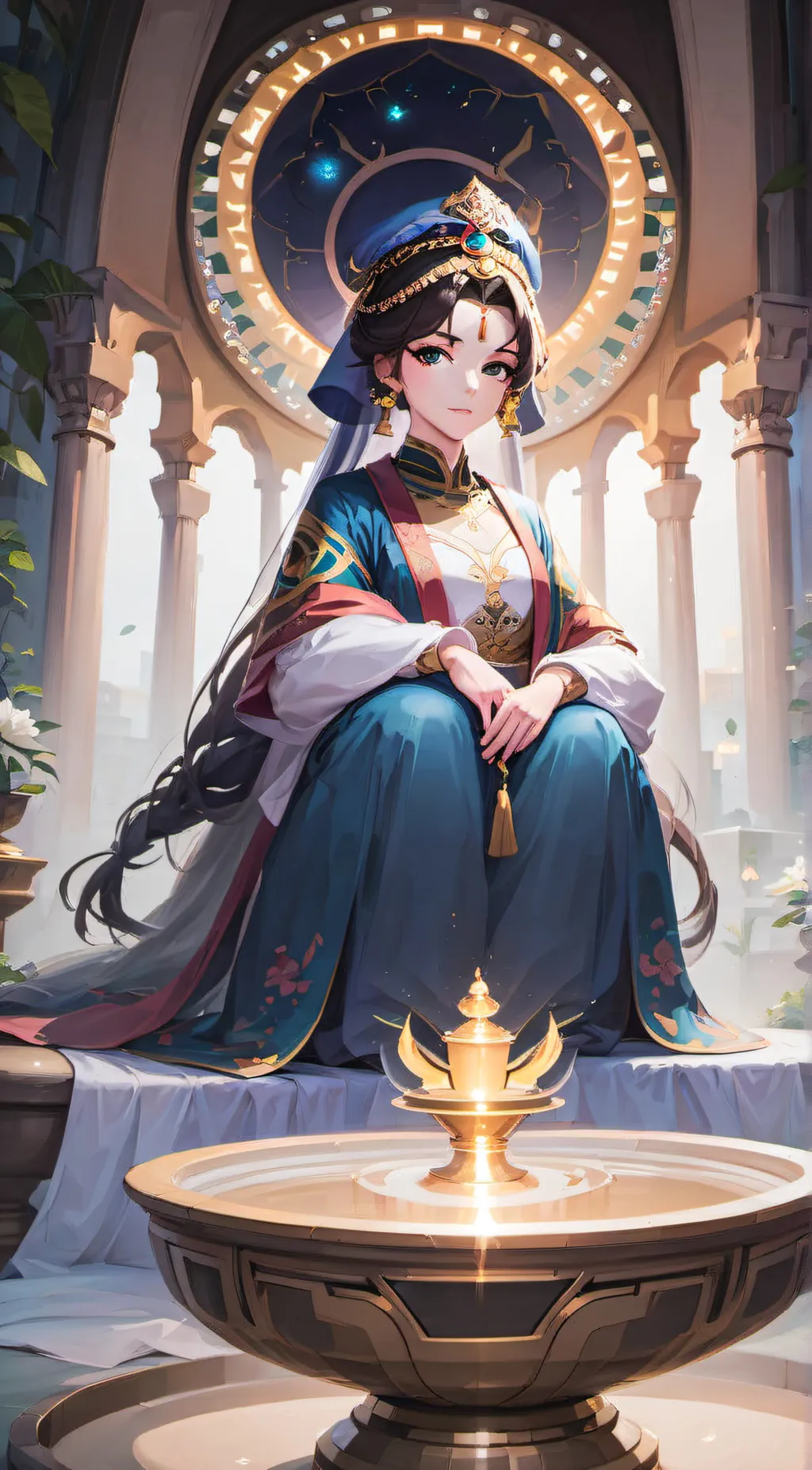 ai character: Genie background