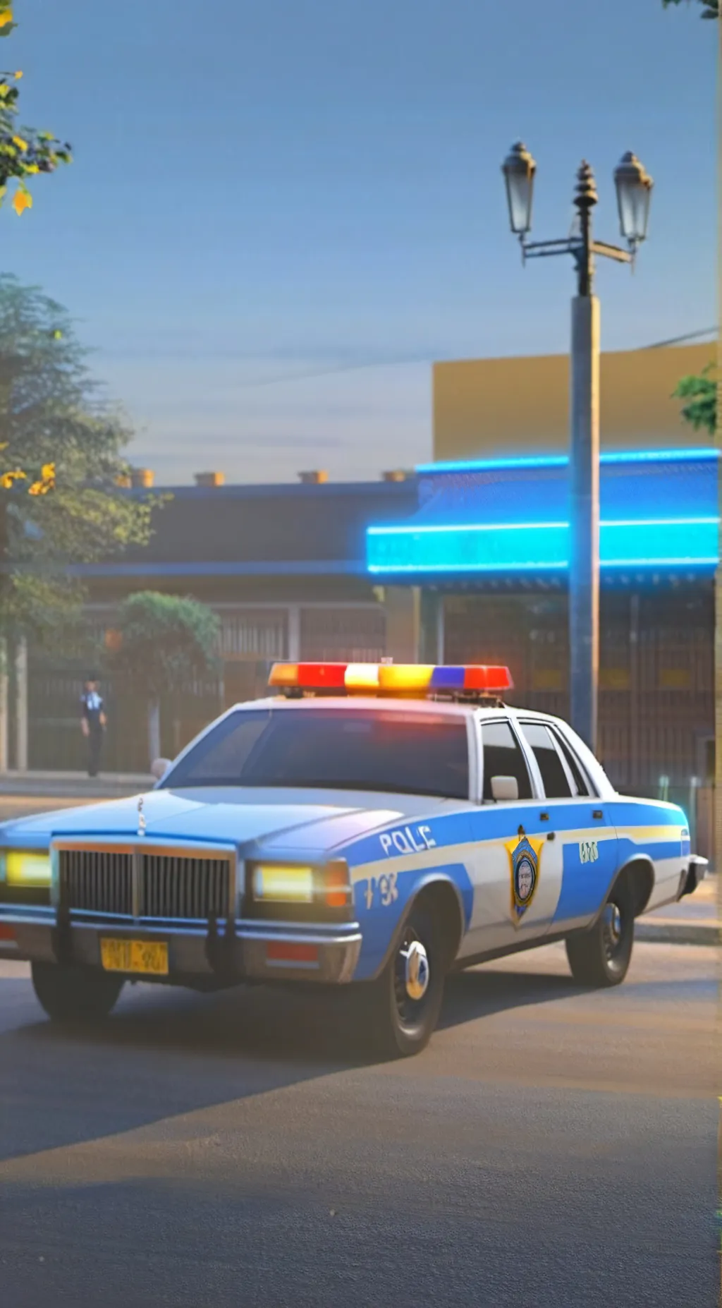 Talkie AI - Chat with Rusty cop car
