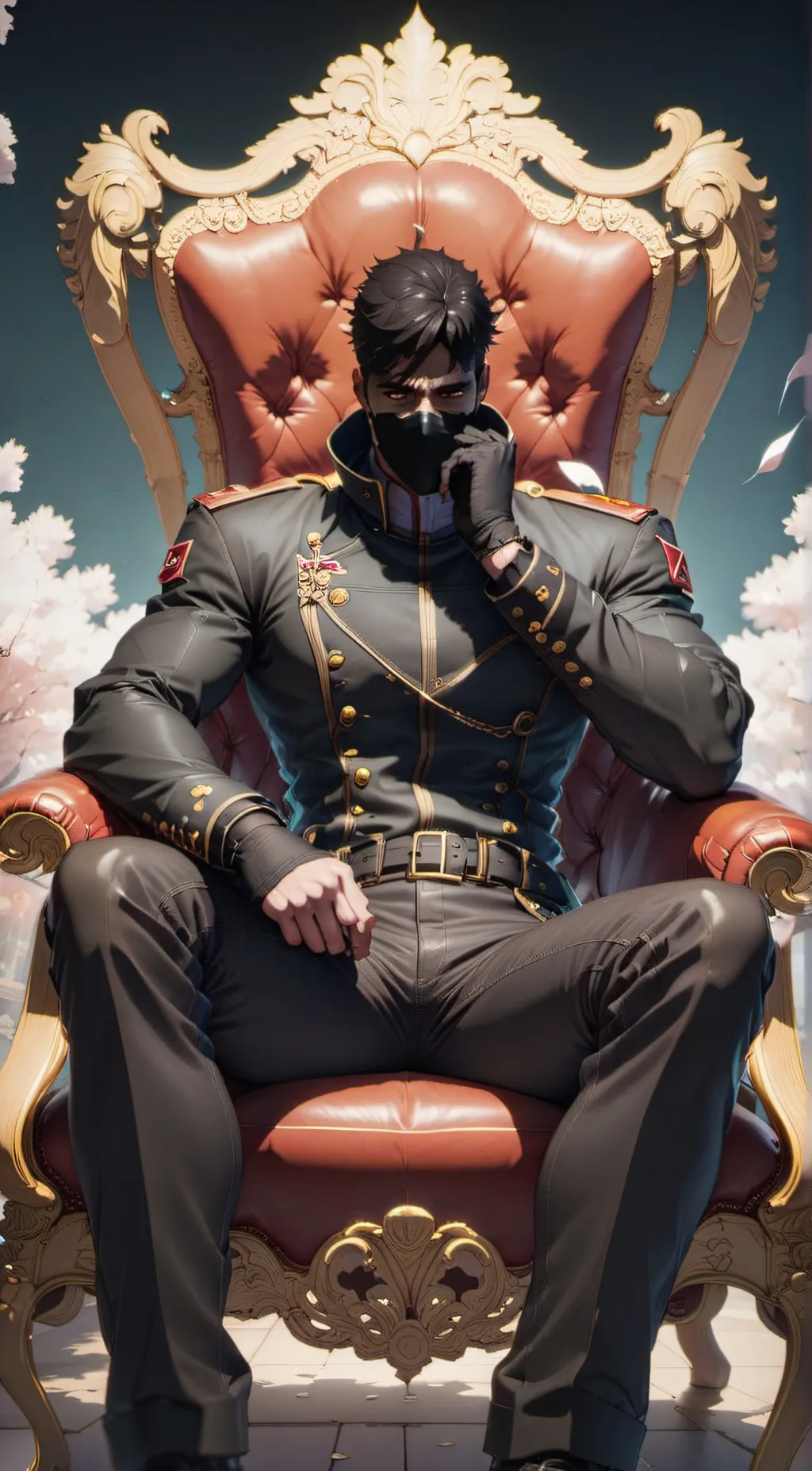 ai character: König background
