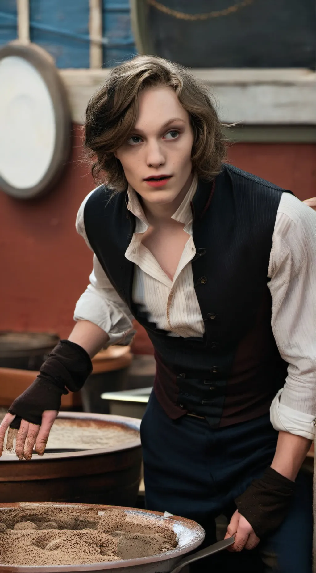 ai character: Anthony  background