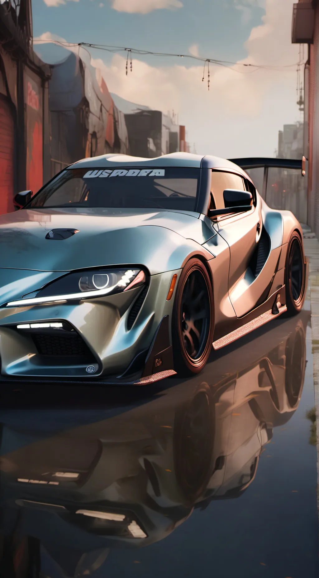 ai character: smart supra background