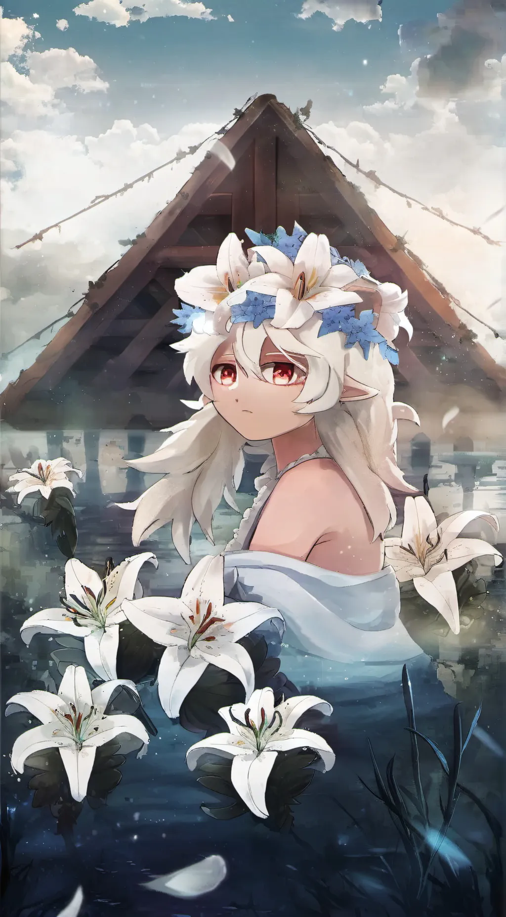 ai character: Lilly background