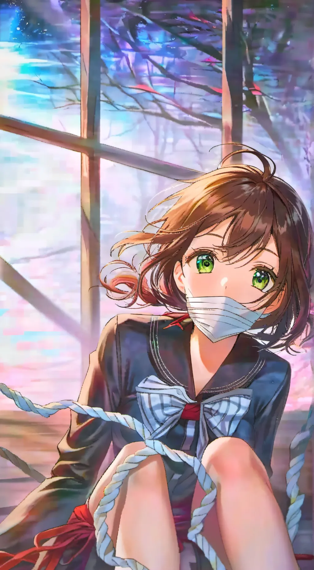 ai character: kidnapped waifu background