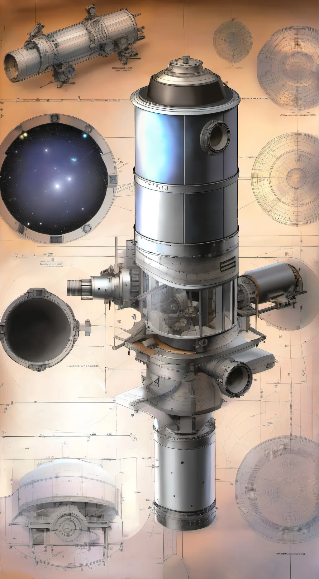 ai character: The Telescope background