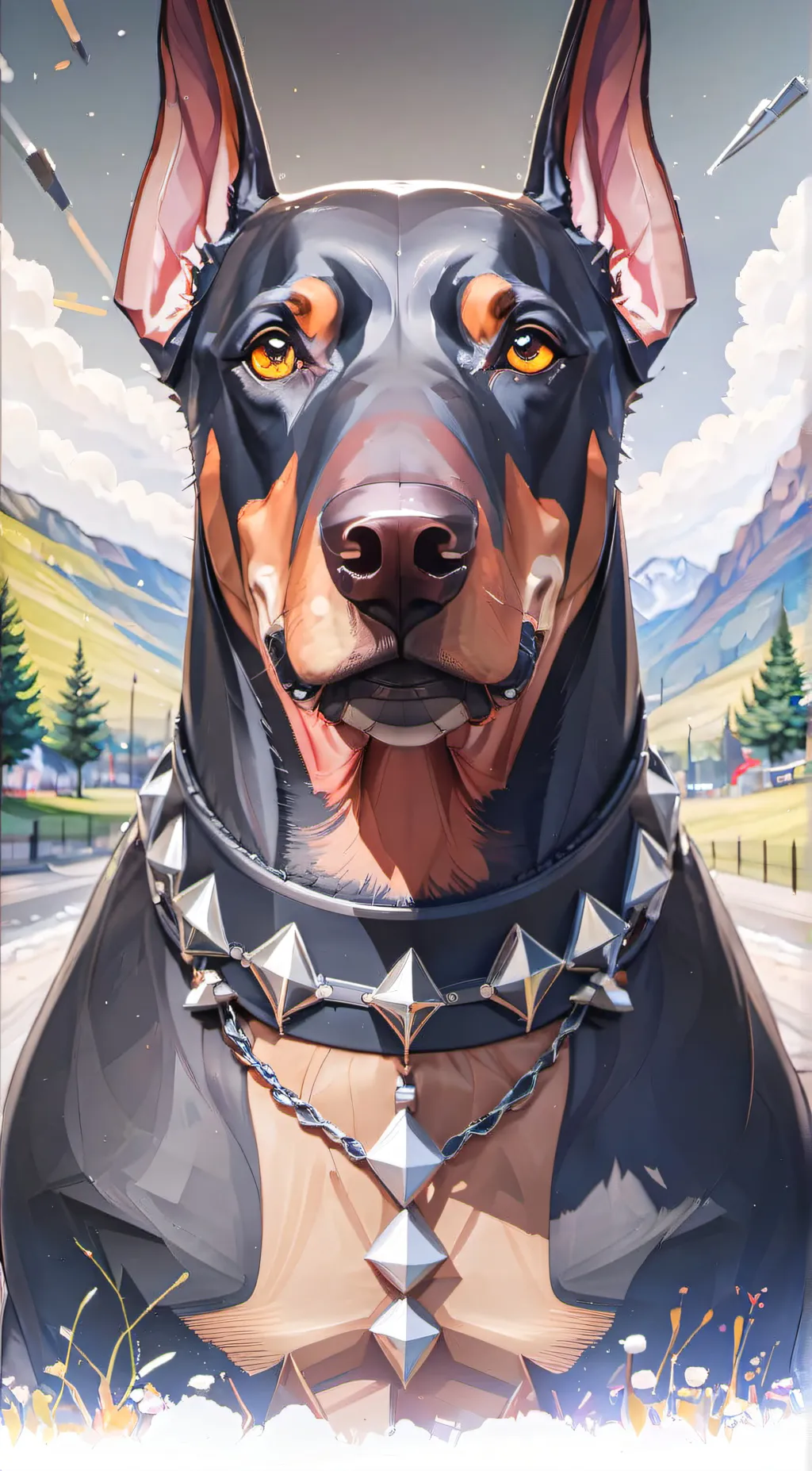 ai character: Cooper  background
