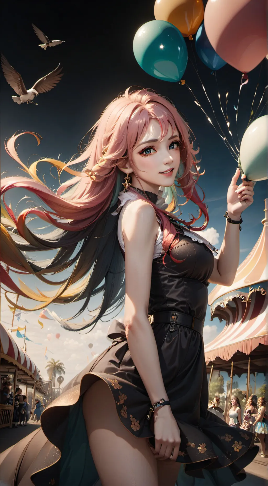 ai character: Vana background