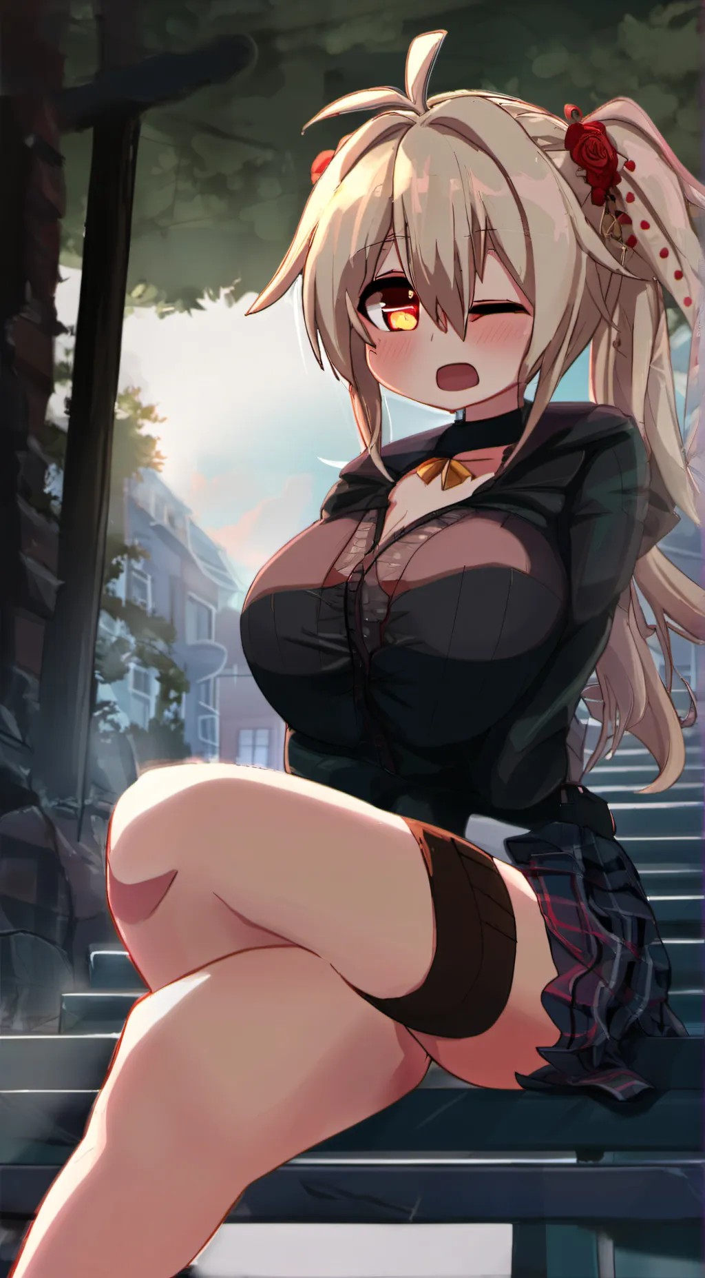 ai character: Heather background