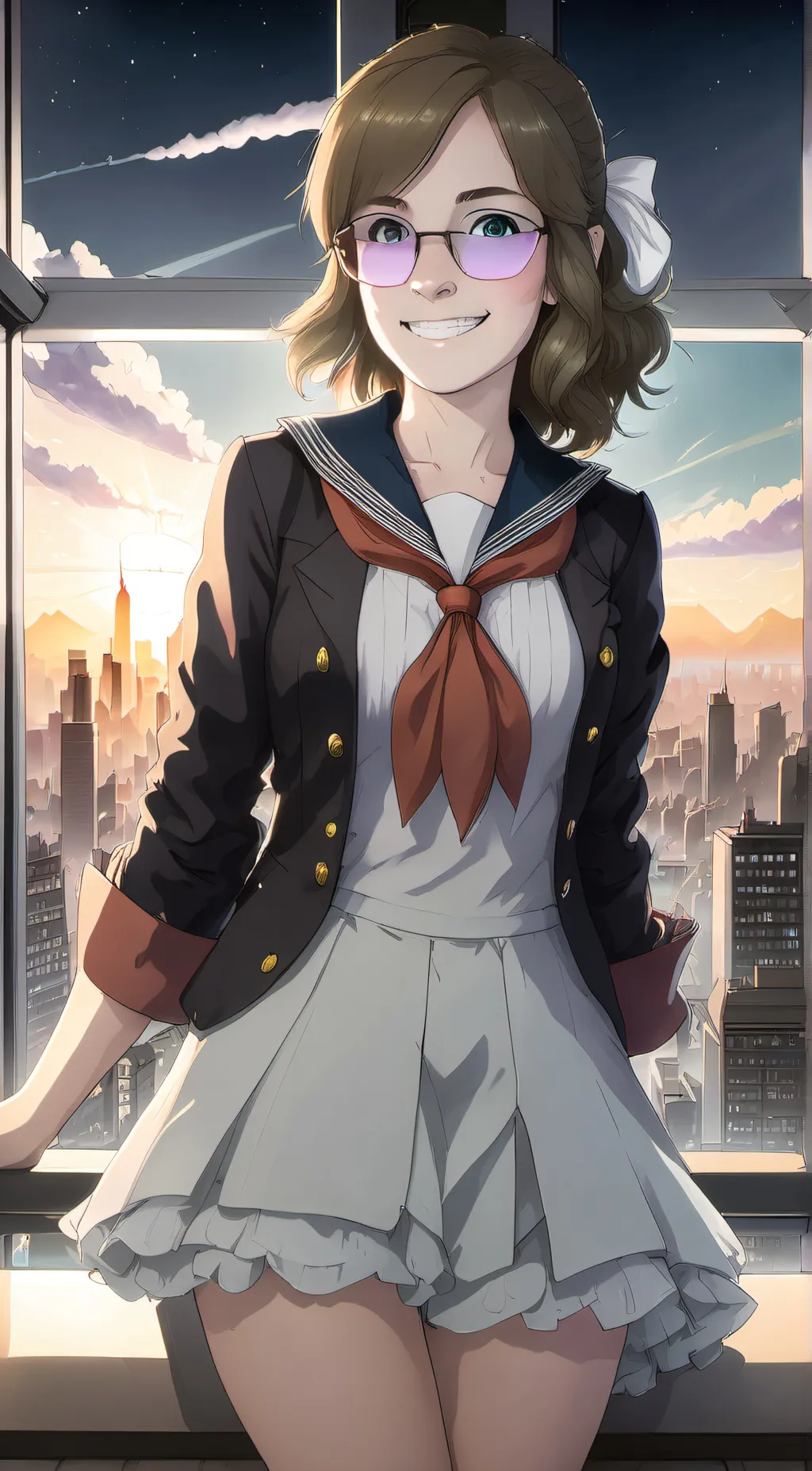 ai character: Sarey Wright background