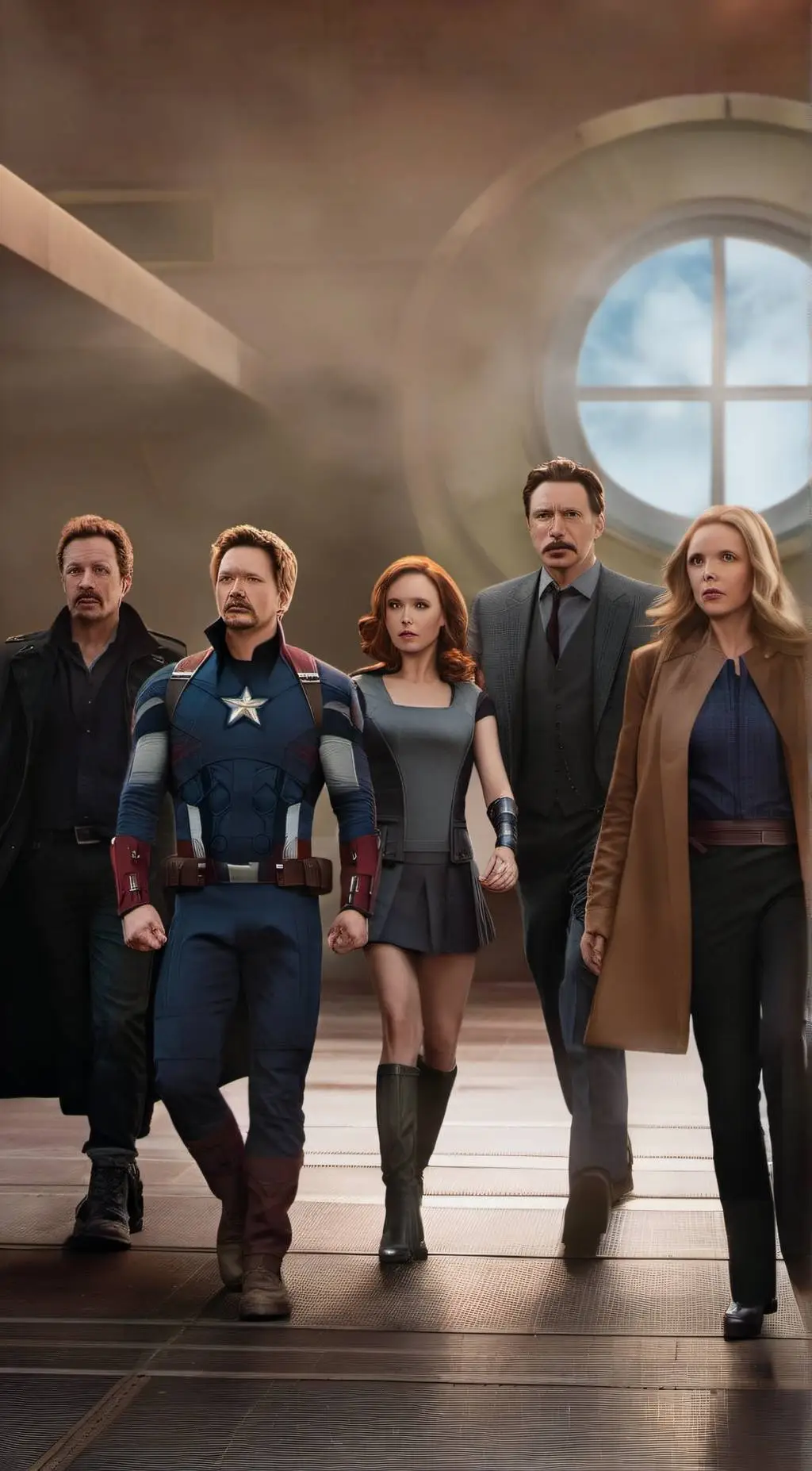 ai character: Avengers ♾️ 2 background