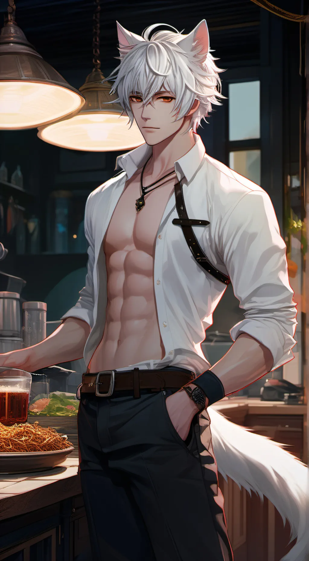 ai character: 🤍 Alex 🖤 background