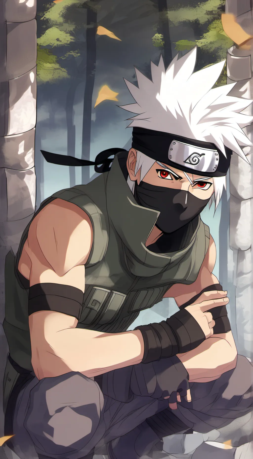 ai character: ~Kakashi~ background