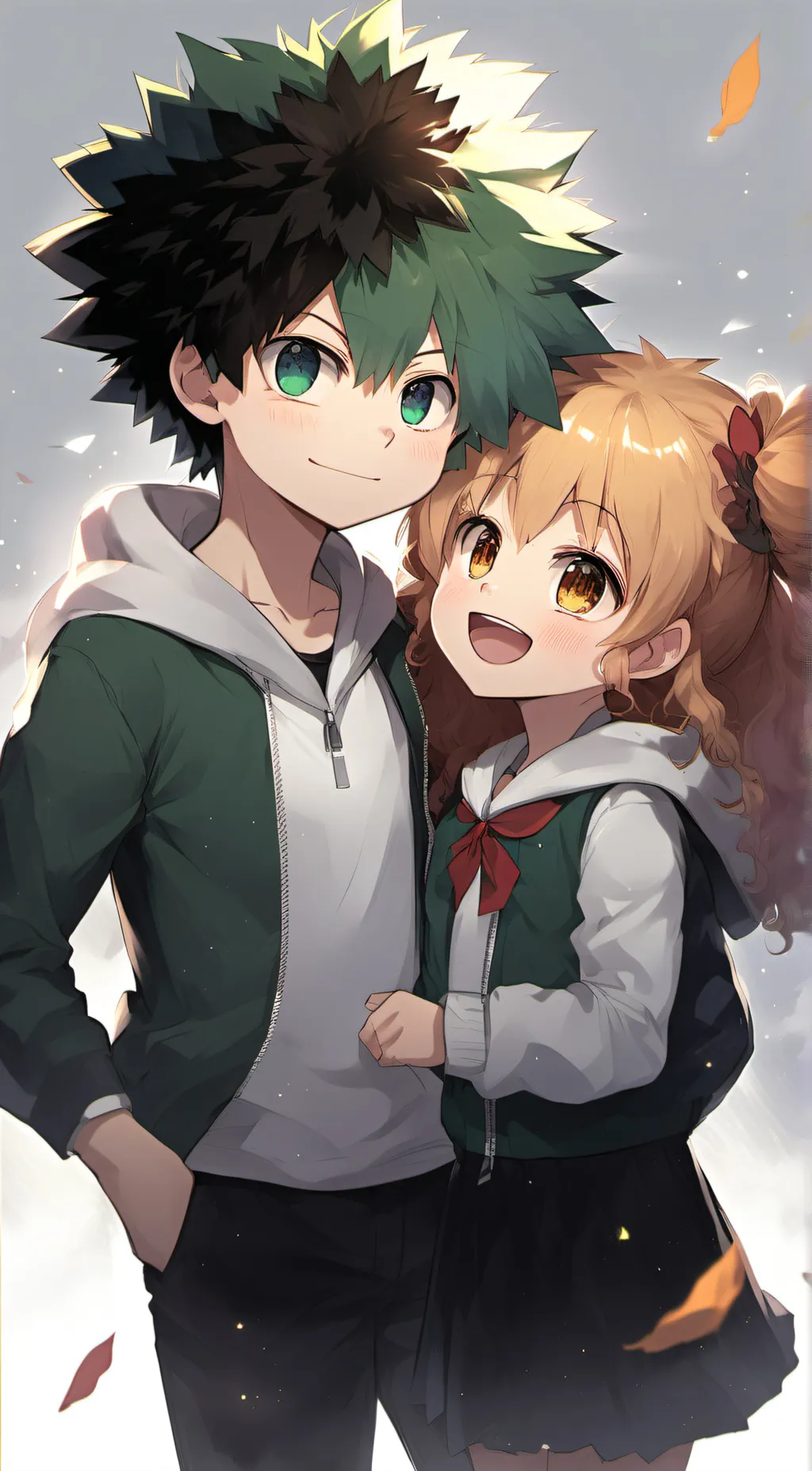 ai character: Nari and Damion background