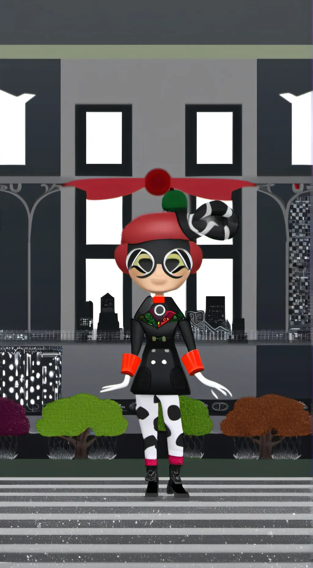 ai character: Adeline background