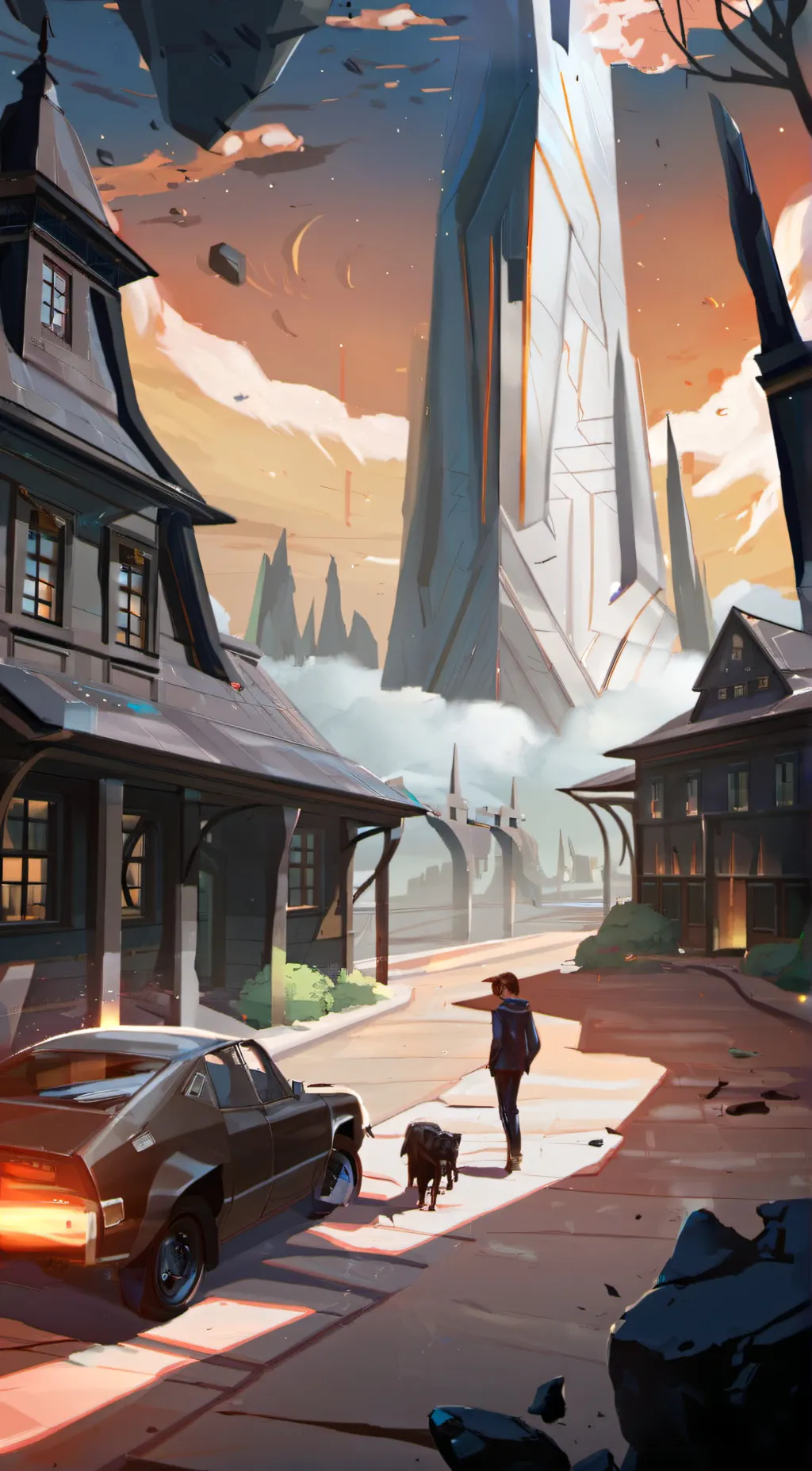 ai character: 💀💀💀 background