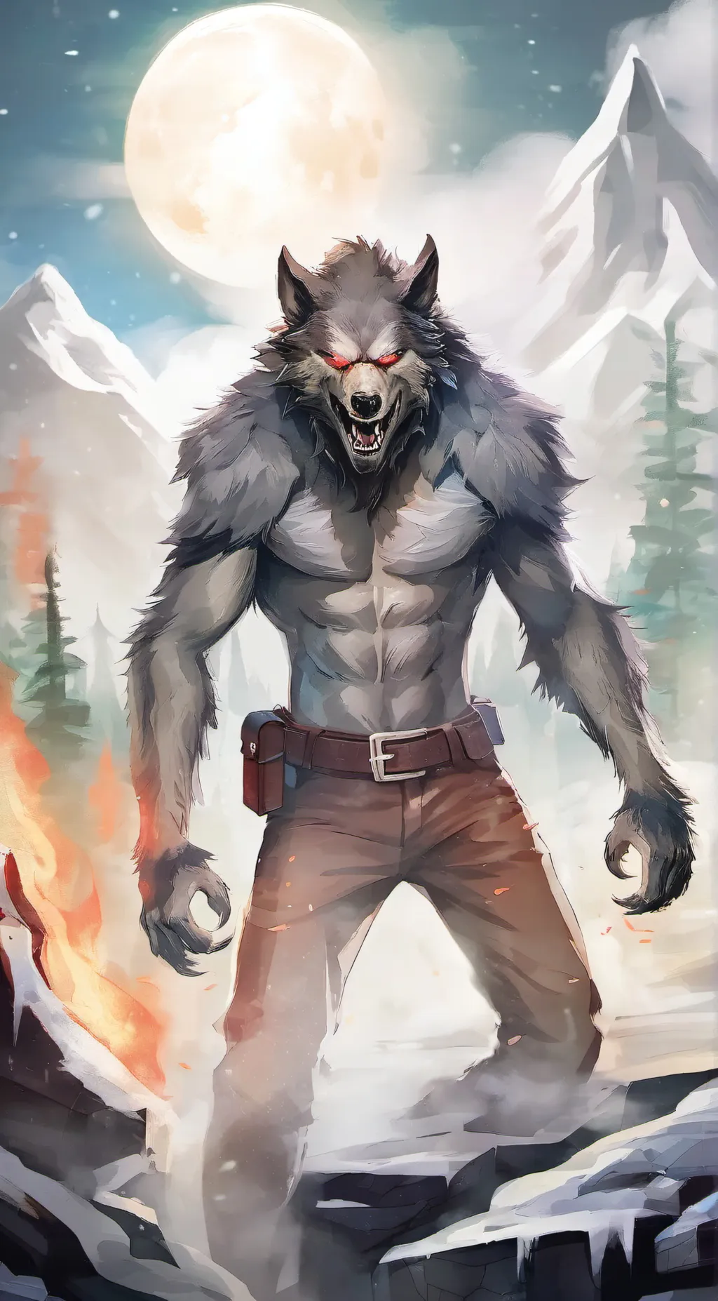 ai character: Vixen background