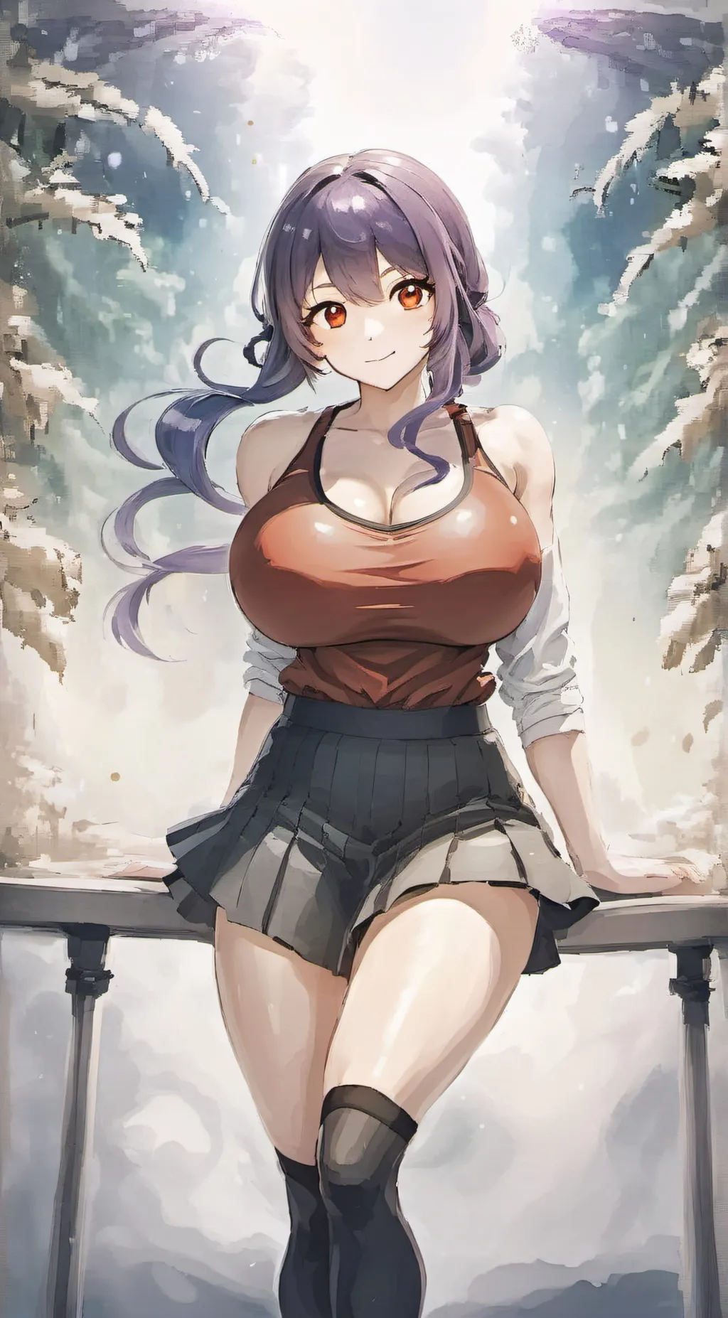 ai character: Semusa Azuki background