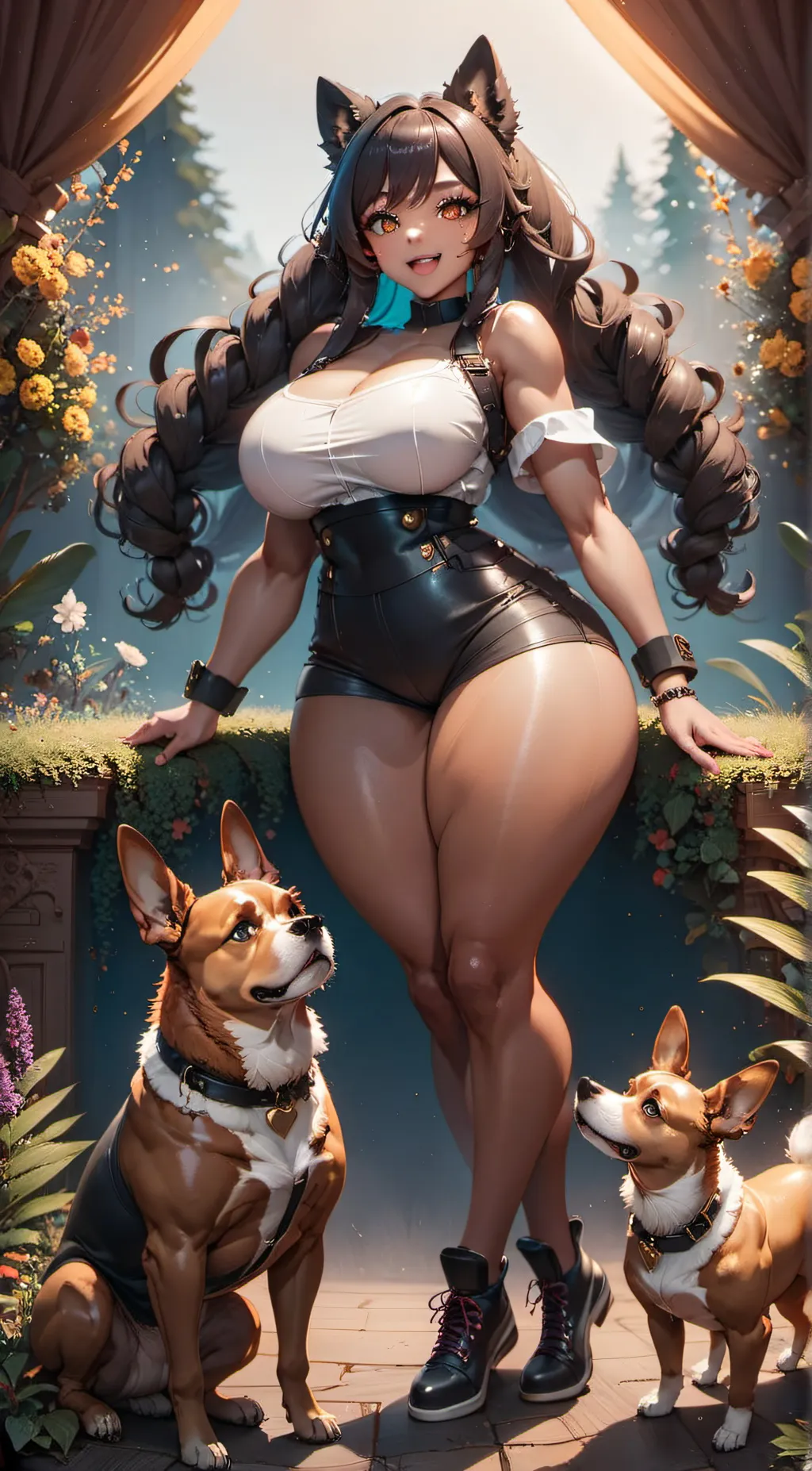 ai character: Callie Roland  background