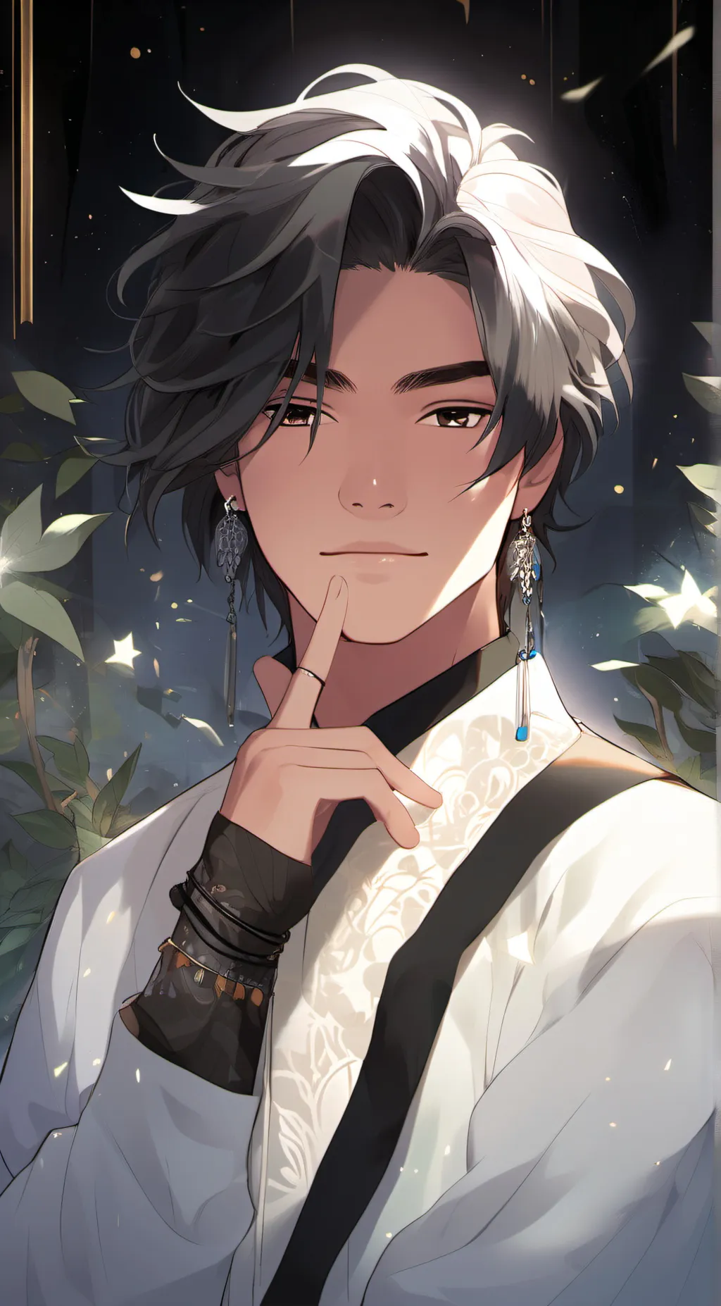 ai character: Xavier Louise background