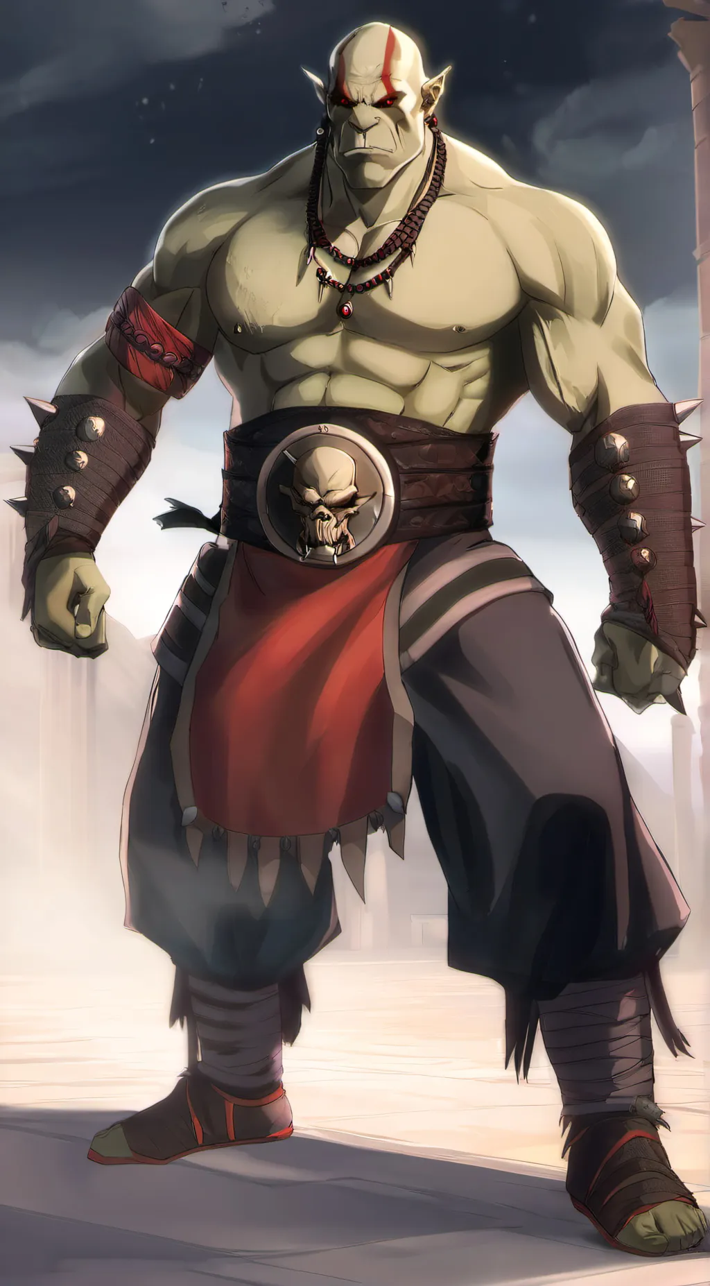 ai character: Goro background