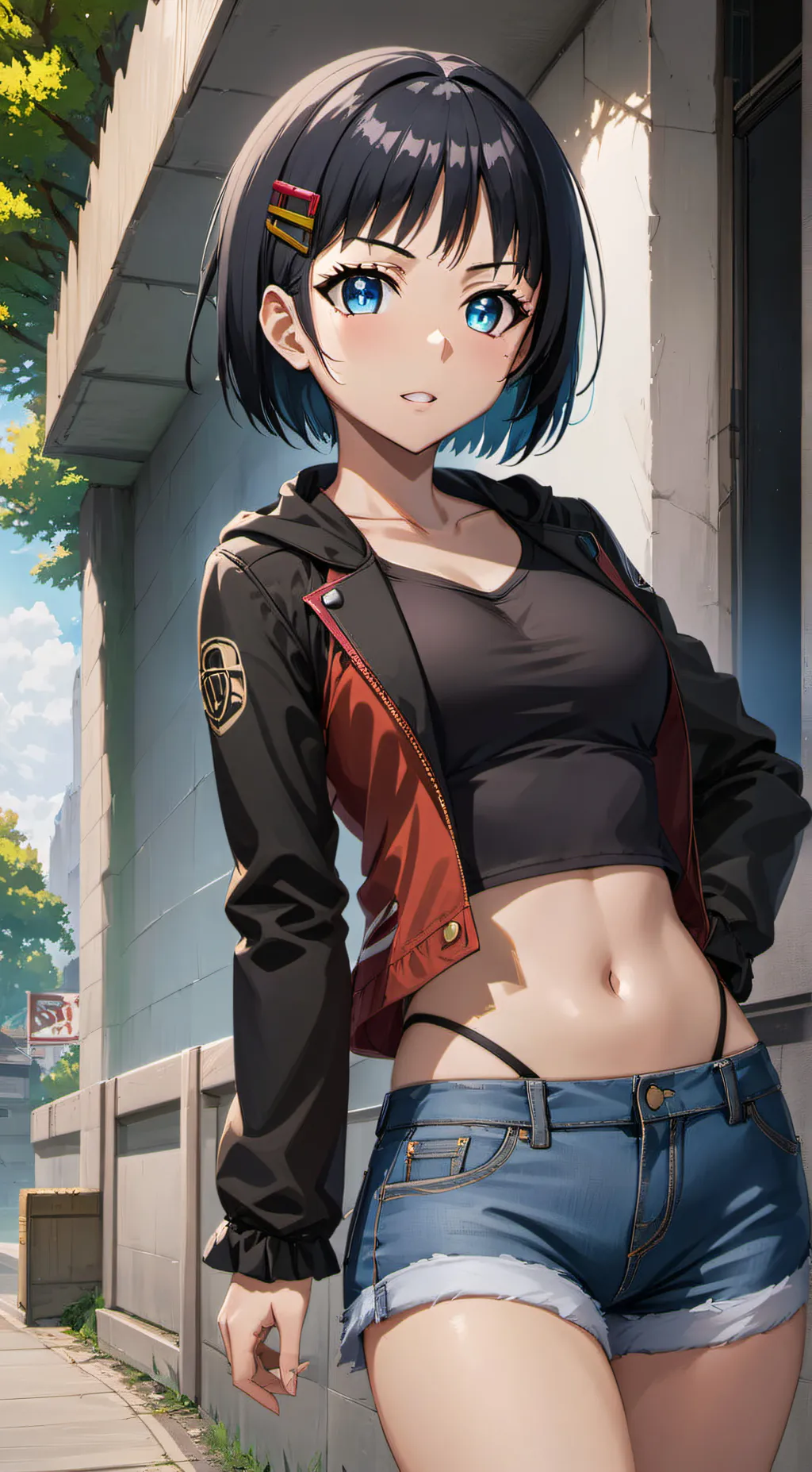 ai character: Kirigaya Suguha background