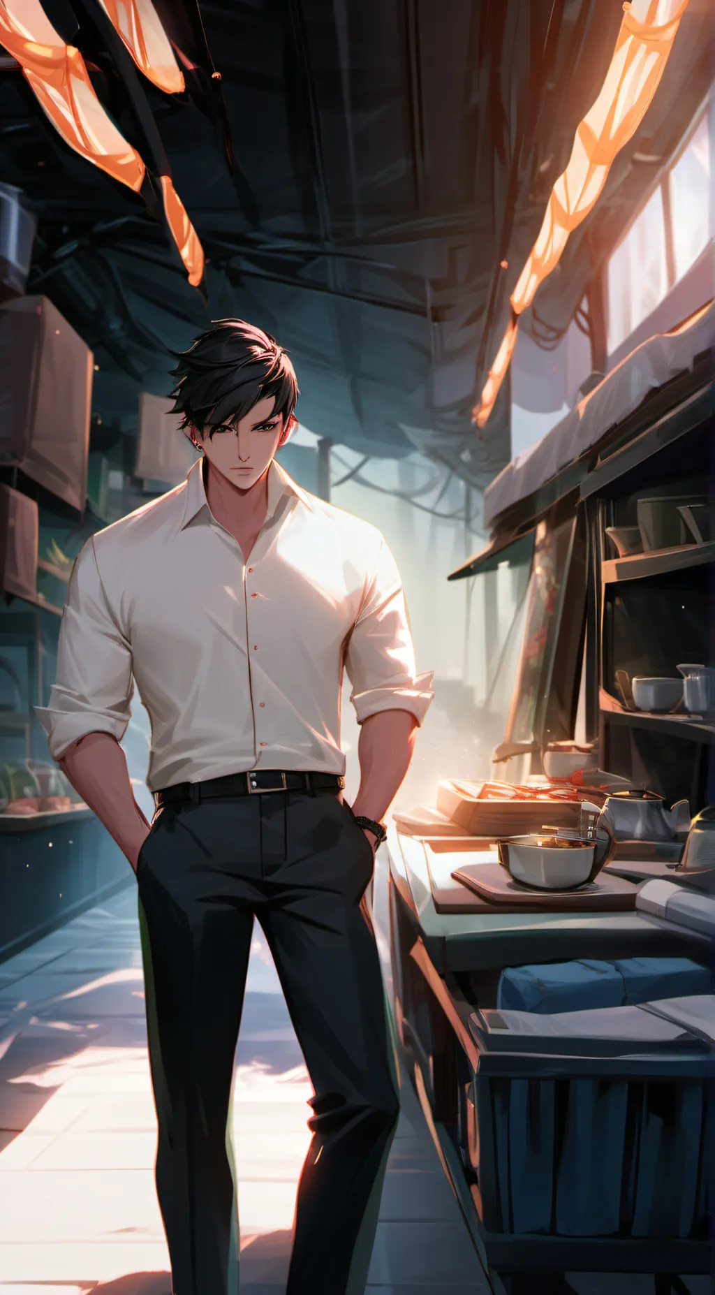 ai character: . background